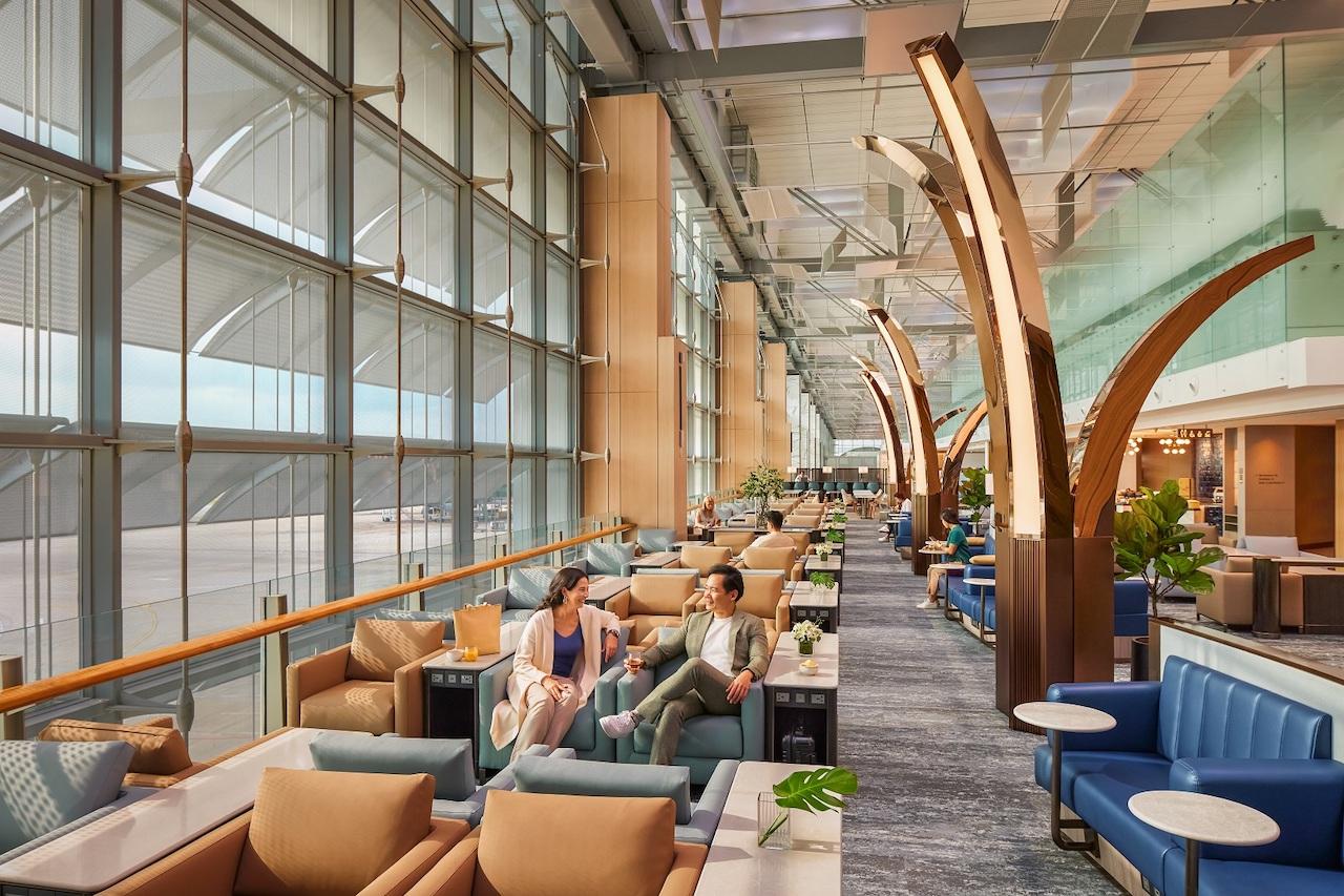 新加坡航空重新打造樟宜機場貴賓室，兼具奢華與舒適
