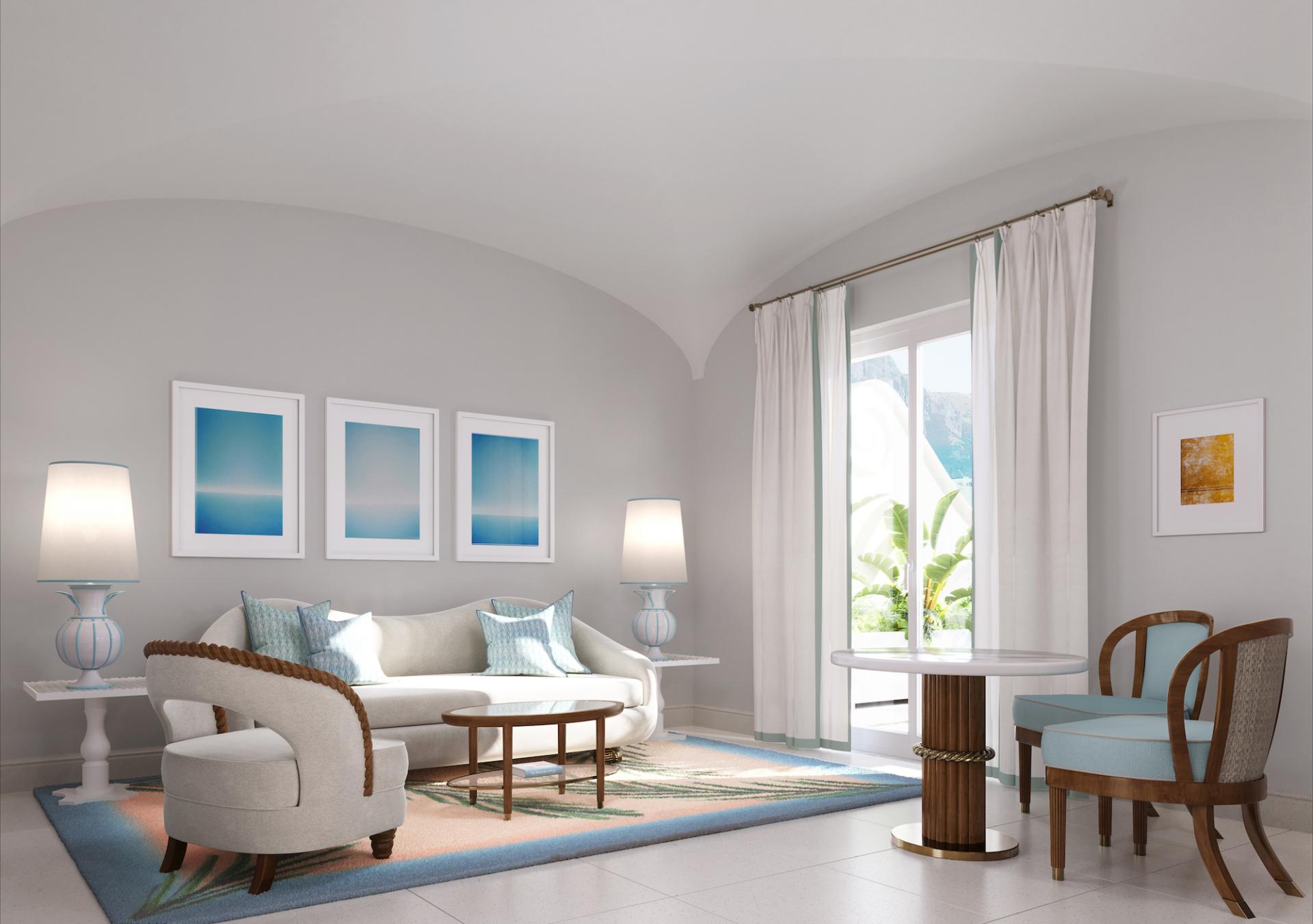 設計師Francis Sultana寫給卡布里島的情書：擁有兩百年歷史的島嶼飯店Hotel La Palma