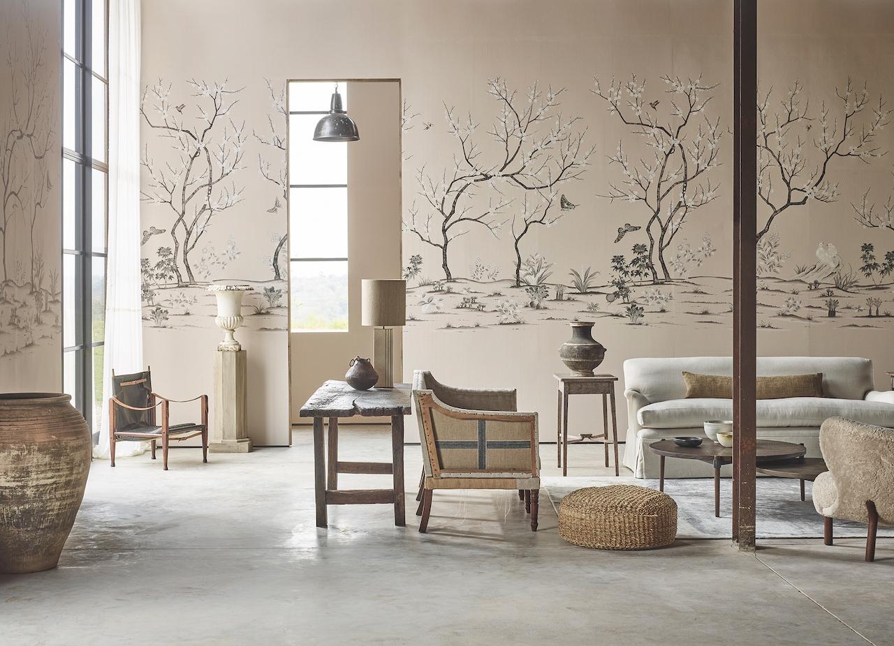 Gwyneth Paltrow x Fromental Wallcovering Collection is Inspired by Nature