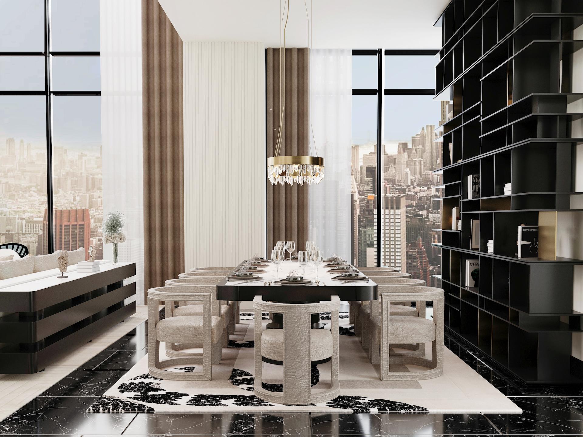 Inside a High-Flyer’s Opulent New York Penthouse