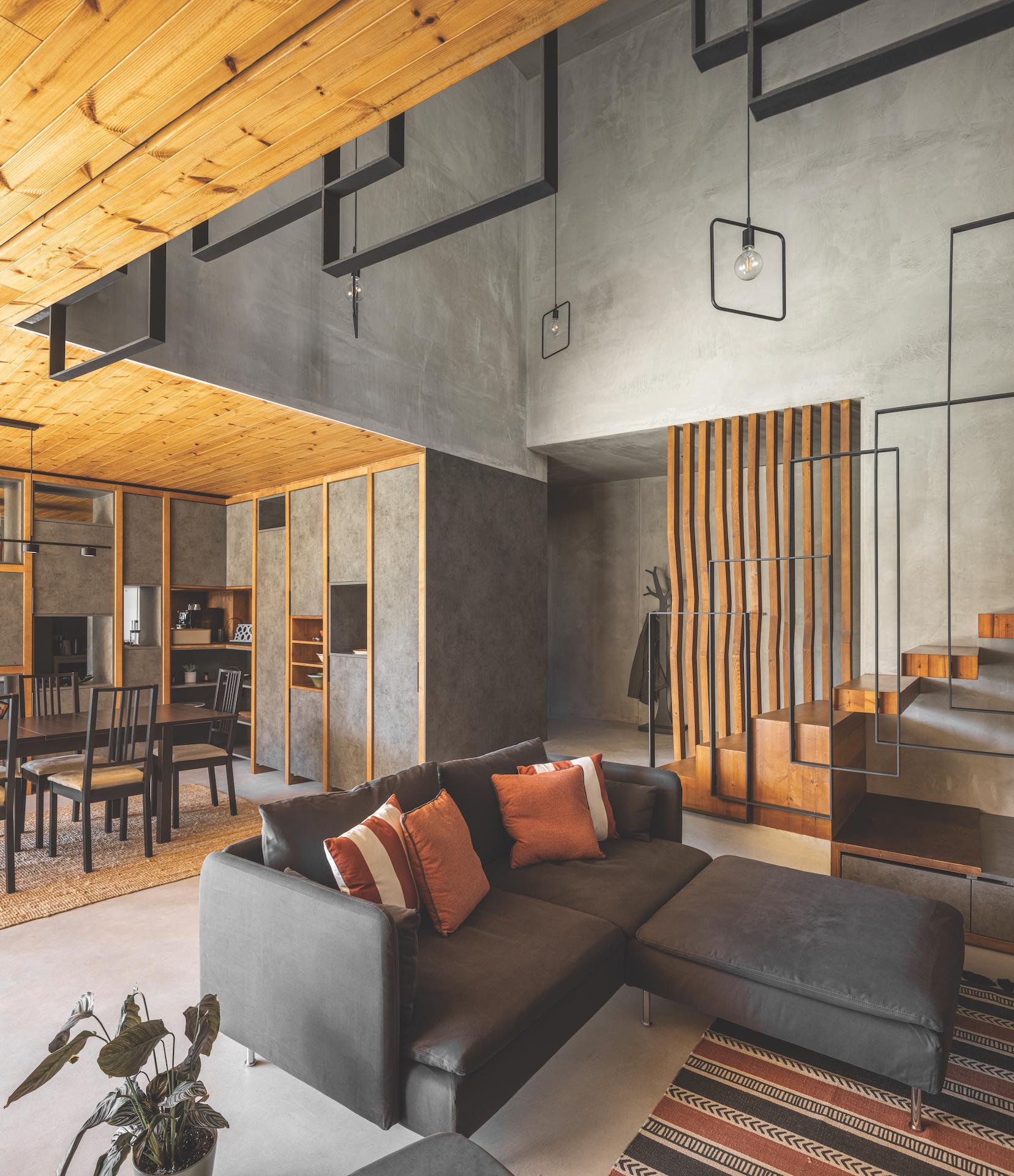 This Industrial-Chic Bi-Generational Beauty in Portugal is All About Balance