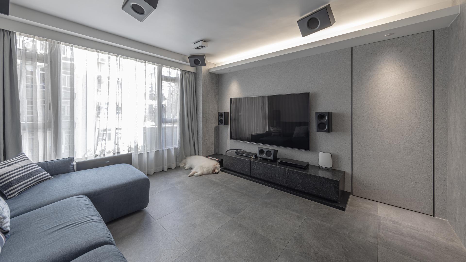 VirtuouS Interiors Crafts a Stylish Hong Kong Abode with Shades of Grey