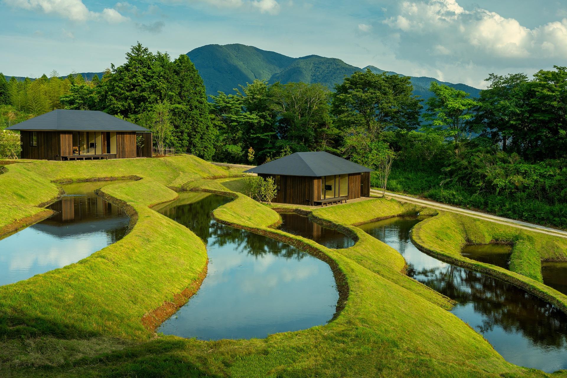 被遍地的梯田綠意圍繞！貼近大自然的日本九州溫泉旅館
