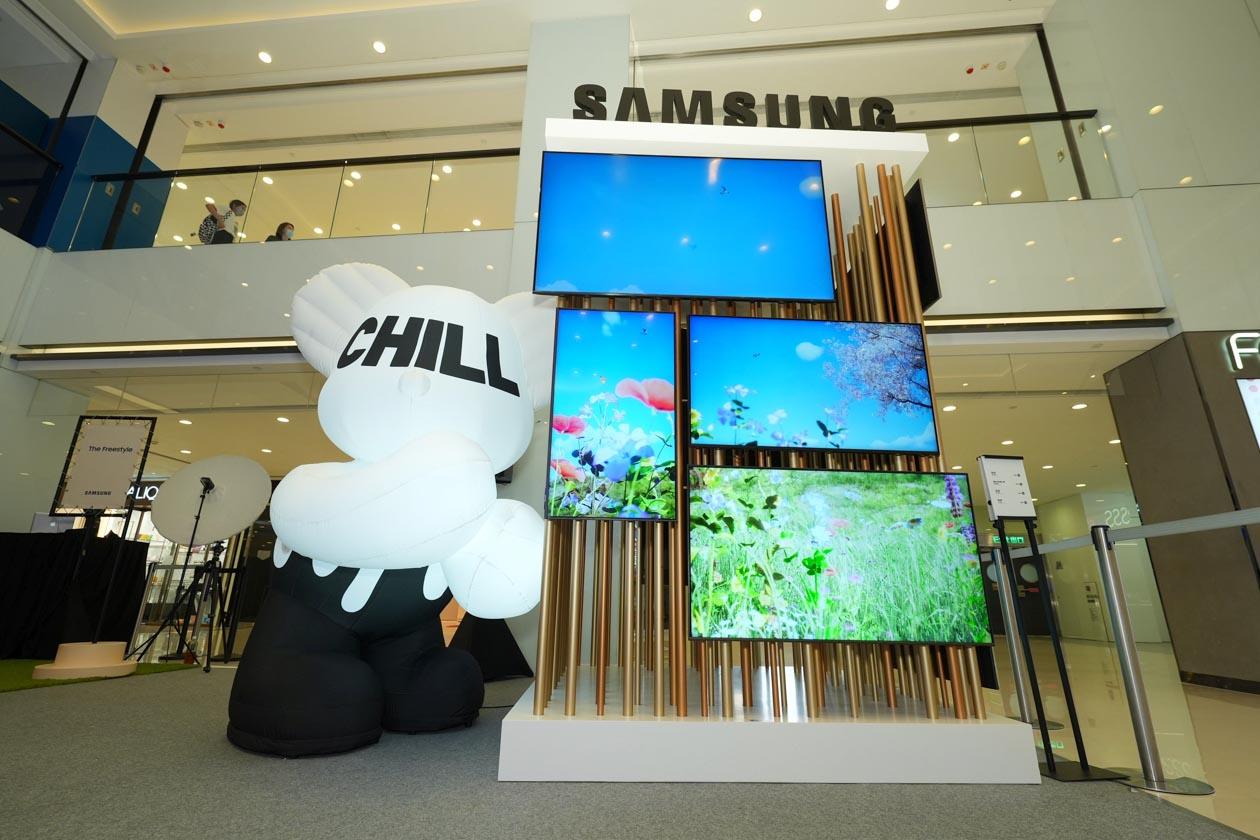 用這隻抱抱熊Chill一下！韓國藝術家Jibin Im為Samsung創作巨型小熊氣球藝術裝置及數碼藝術收藏