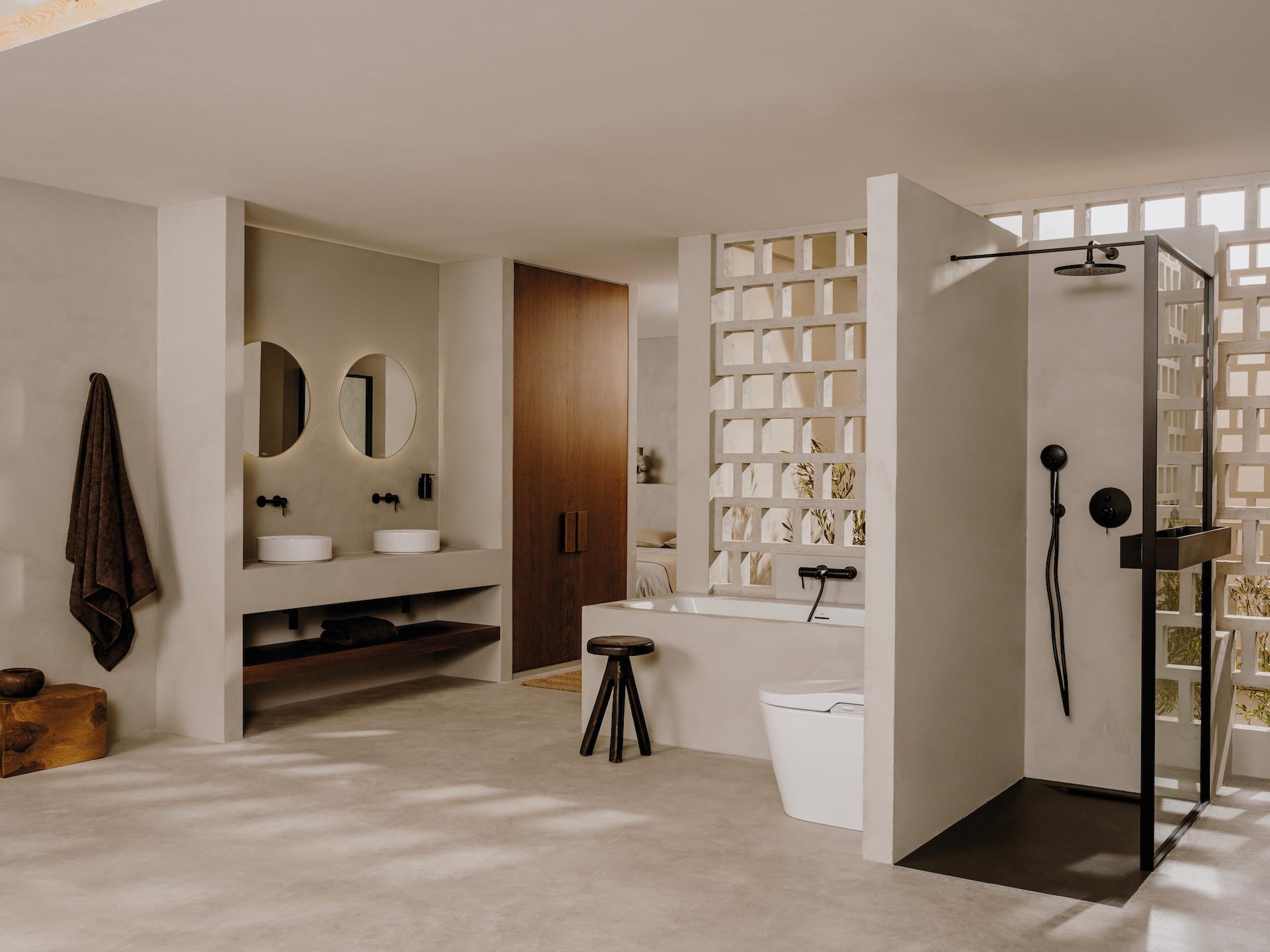 沐浴於地中海式的愉悅氛圍：Roca最新Ona浴室系列