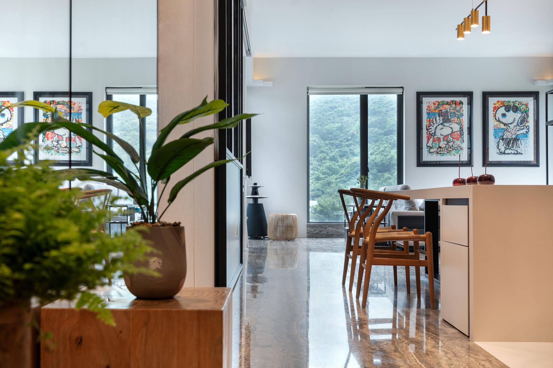 A 2,400-sq.ft. Duplex in Tsuen Wan Makes the Kitchen the Heart of the Home