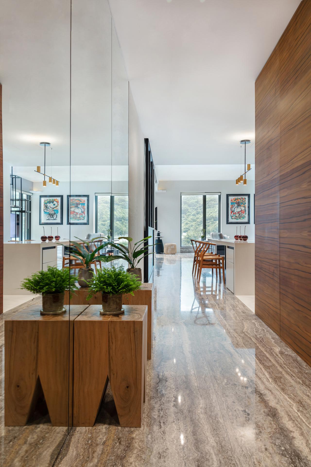 A 2,400-sq.ft. Duplex in Tsuen Wan Makes the Kitchen the Heart of the Home