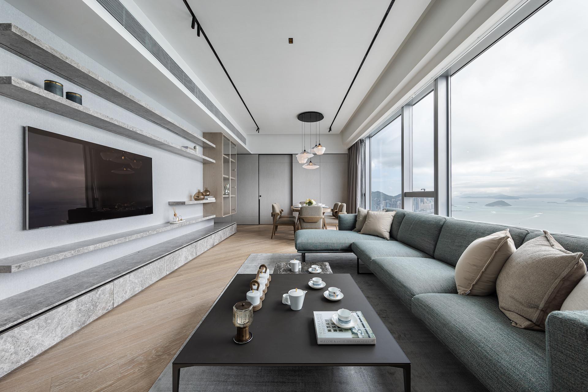 This 1,361-sq.ft. West Kowloon Home Has a Sense of Grandeur 