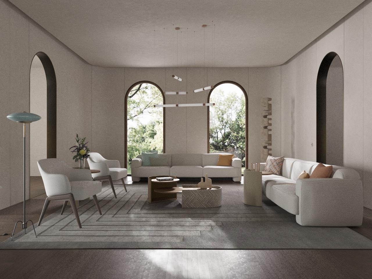 從傳統中汲取設計元素，Rubelli Casa賦予沙發全新語彙