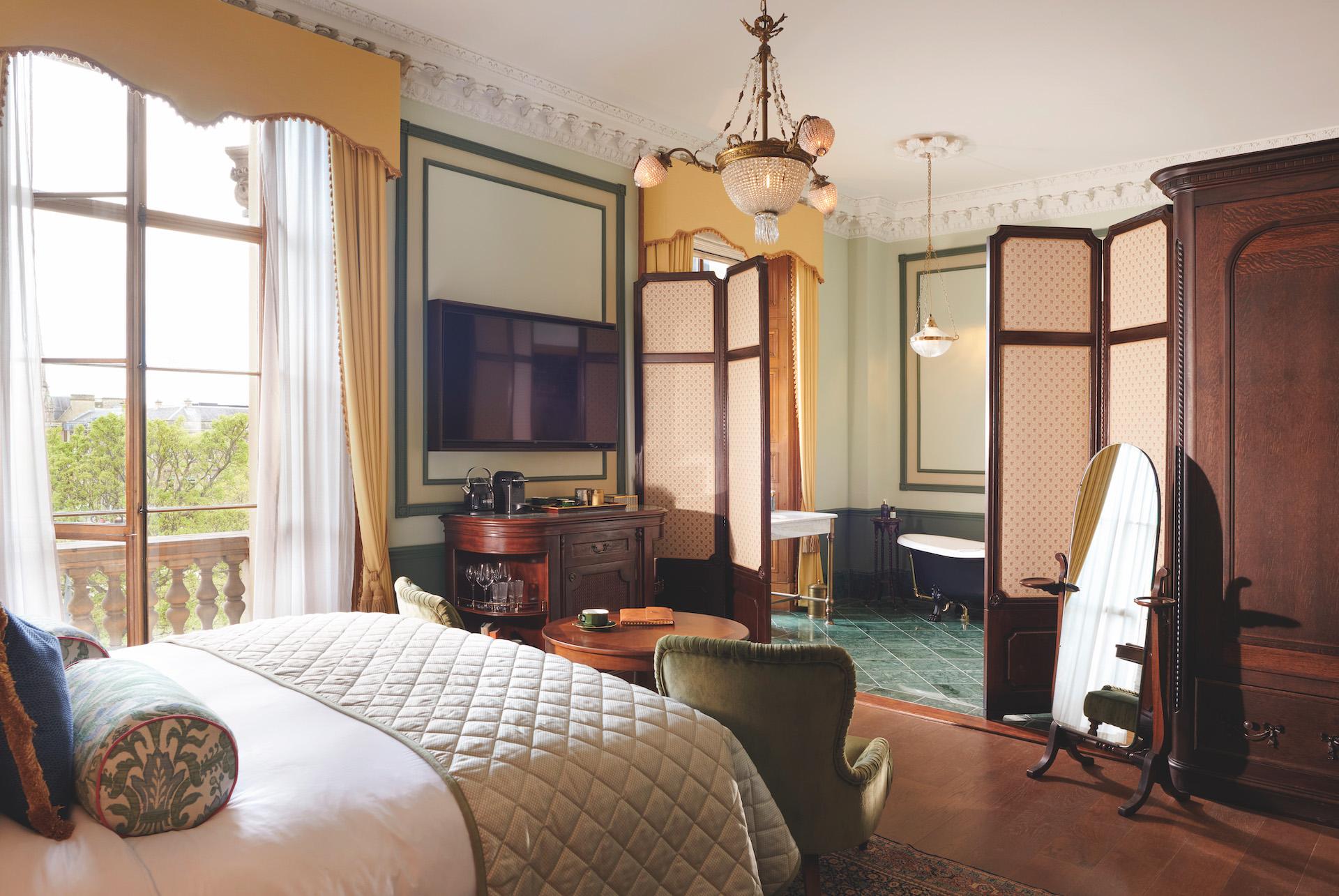 最新開幕的格倫伊格爾斯別墅酒店，證明了愛丁堡不只是一個數百年歷史的「城市堡壘」這麼單調