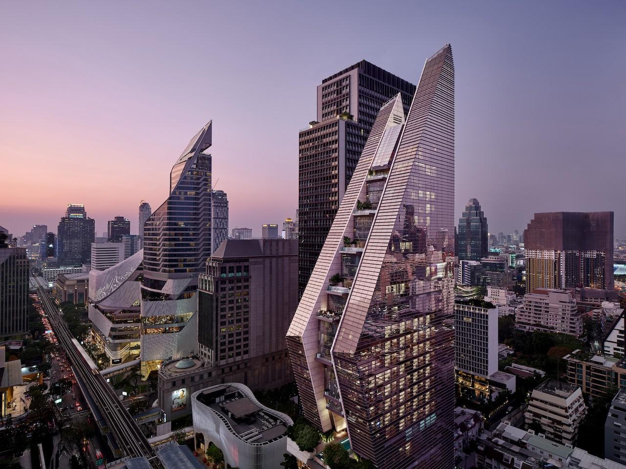 曼谷瑰麗新推酒店式住宅，俯瞰曼谷絕美天際線