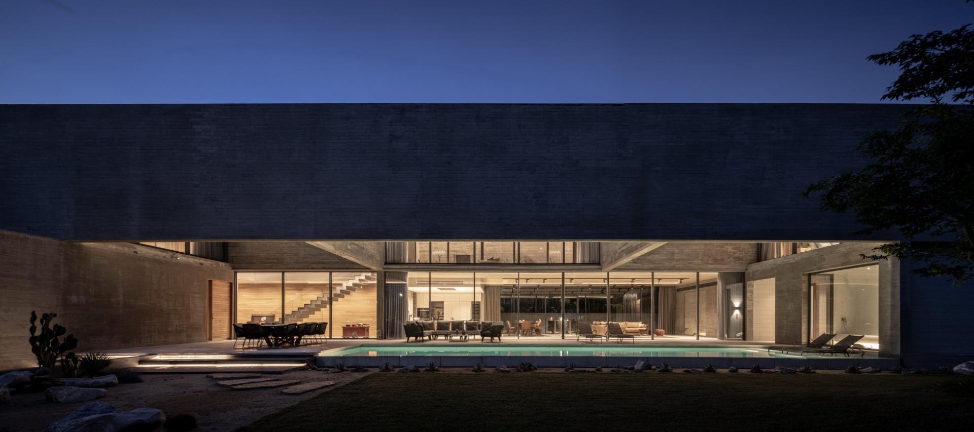 This monolithic Thailand-based residence resembles brutalist architecture