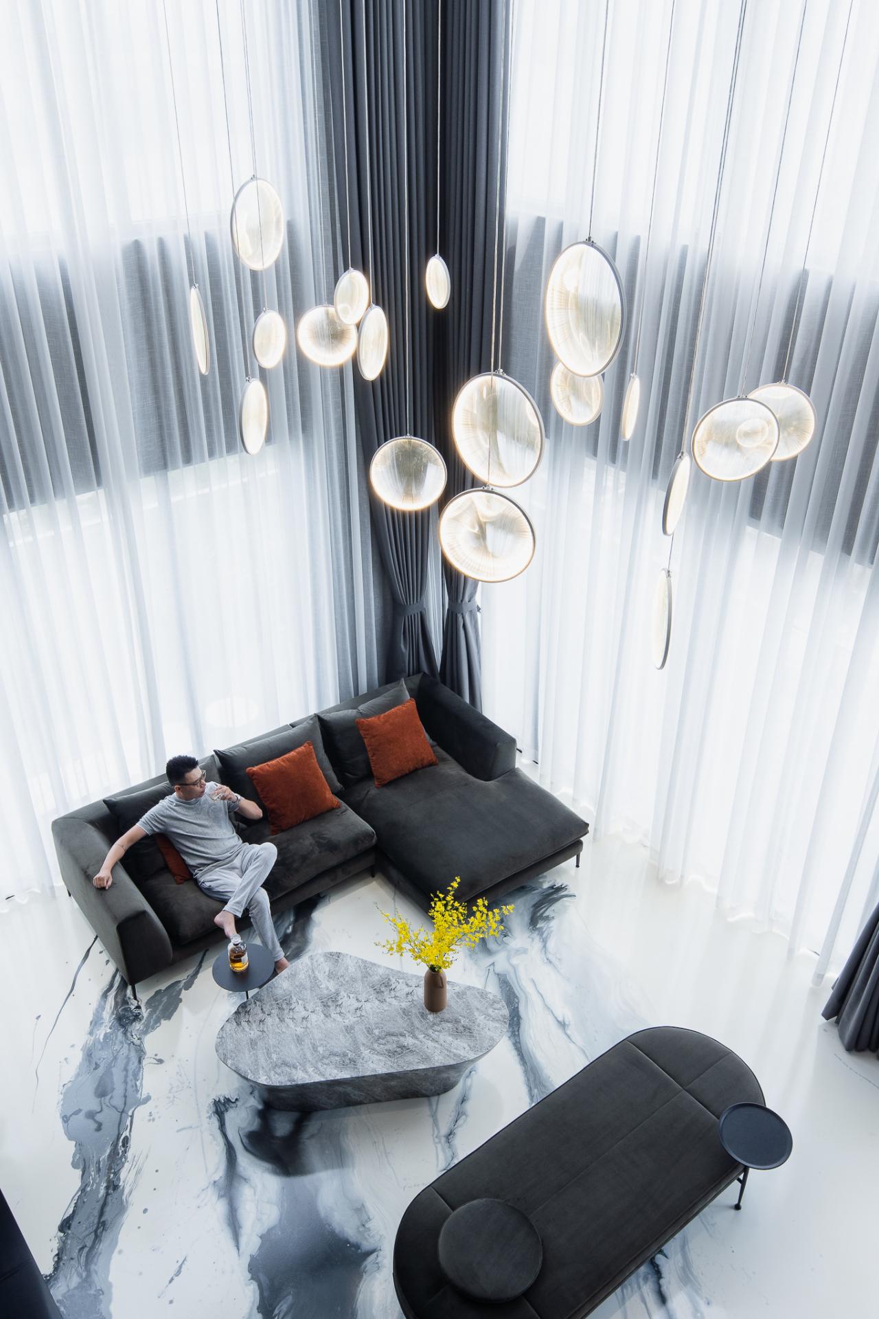 Inside the Ultra-Chic Black Cliff Penthouse in Ho Chi Minh City
