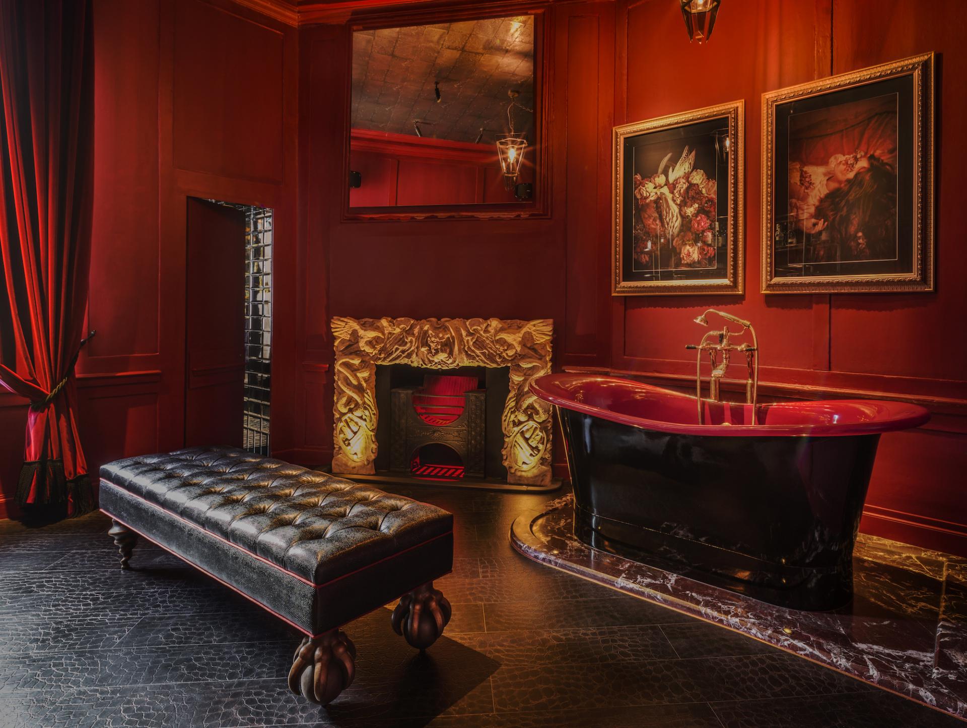The New Chateau Denmark in London is a Whimsical Celebration of Rock-and-roll Chic