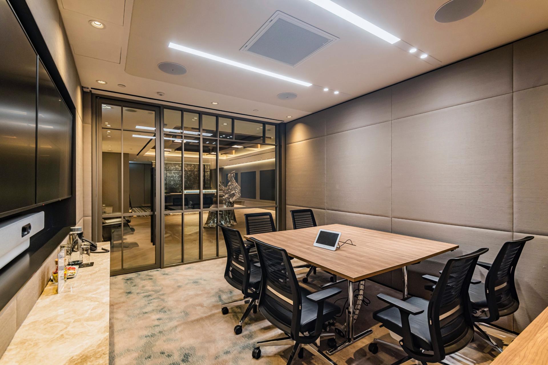 White & Case Law Firm's Central office creates a warm and welcoming workplace