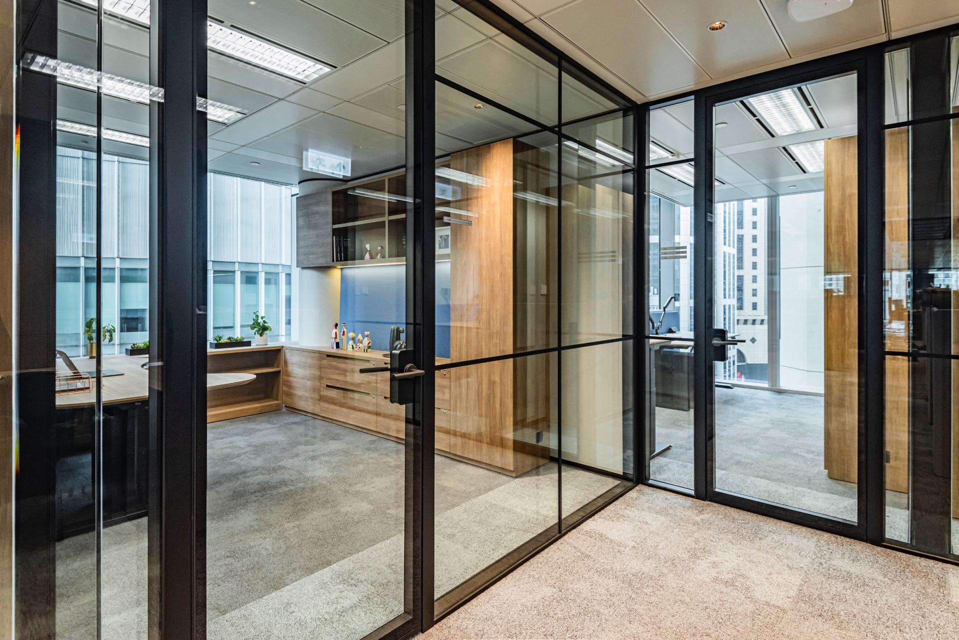 White & Case Law Firm's Central office creates a warm and welcoming workplace