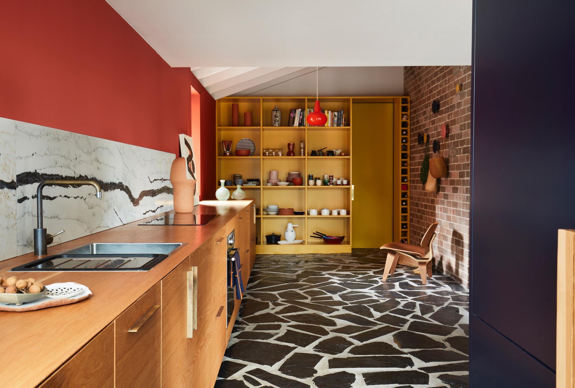 Inside Polychrome House, a multicoloured abode in Sydney