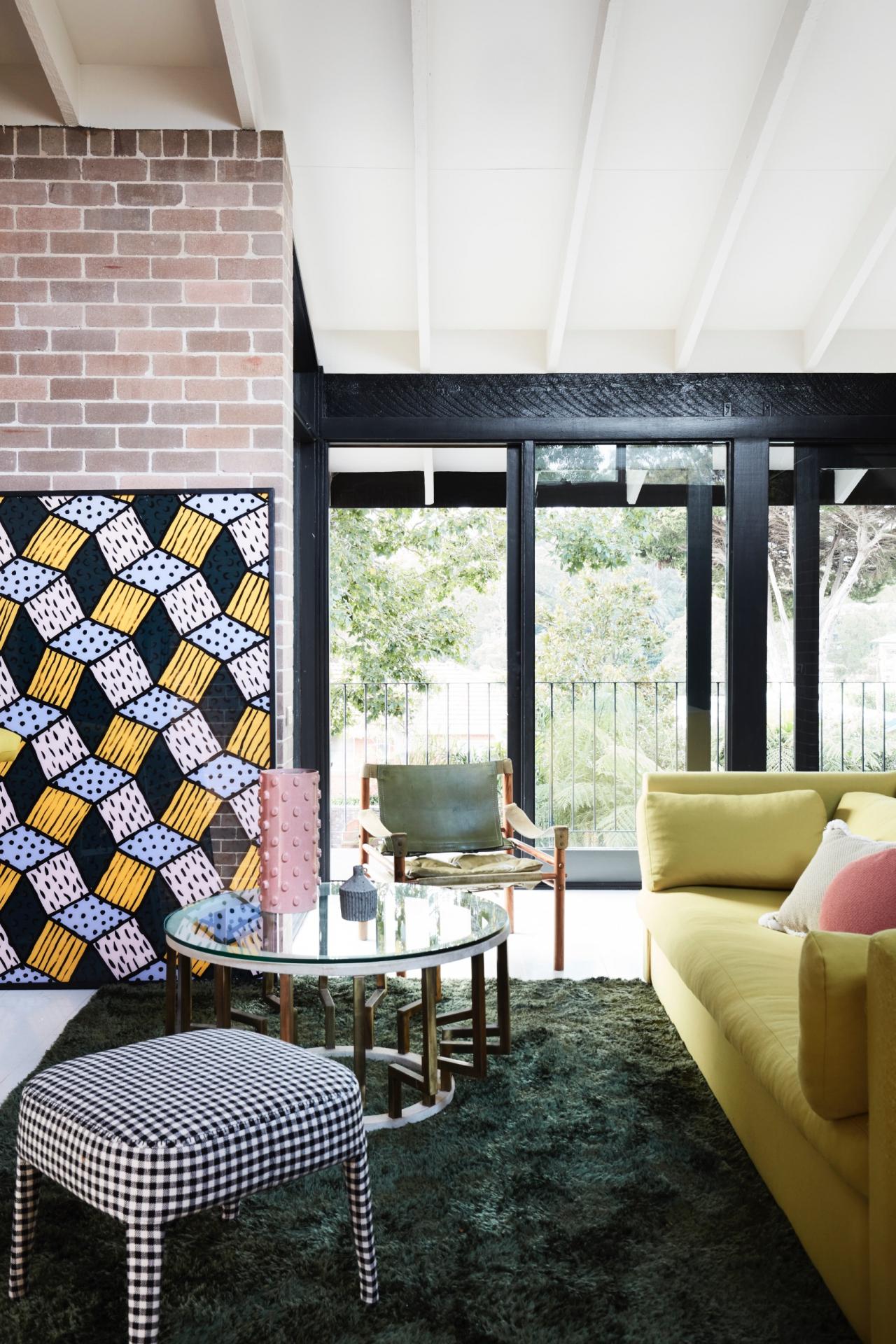 Inside Polychrome House, a multicoloured abode in Sydney