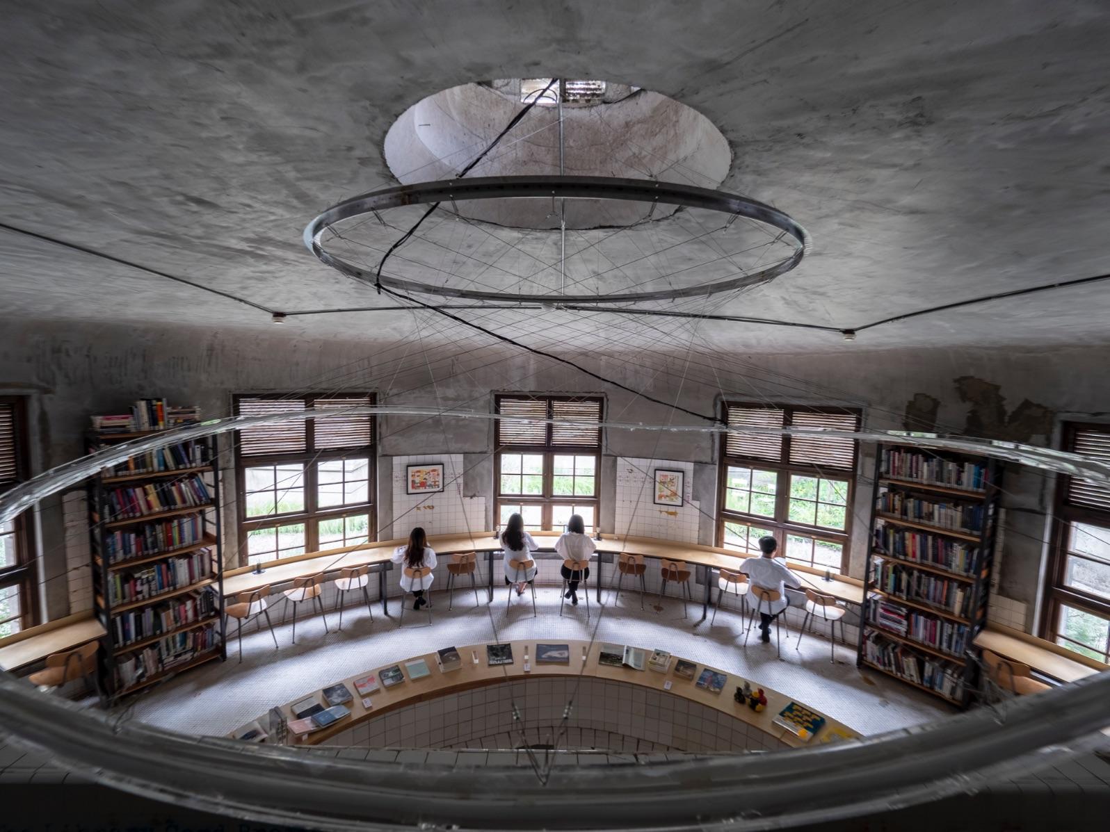 An 83-year-old Taipei bathhouse is transformed into a library and cultural venue