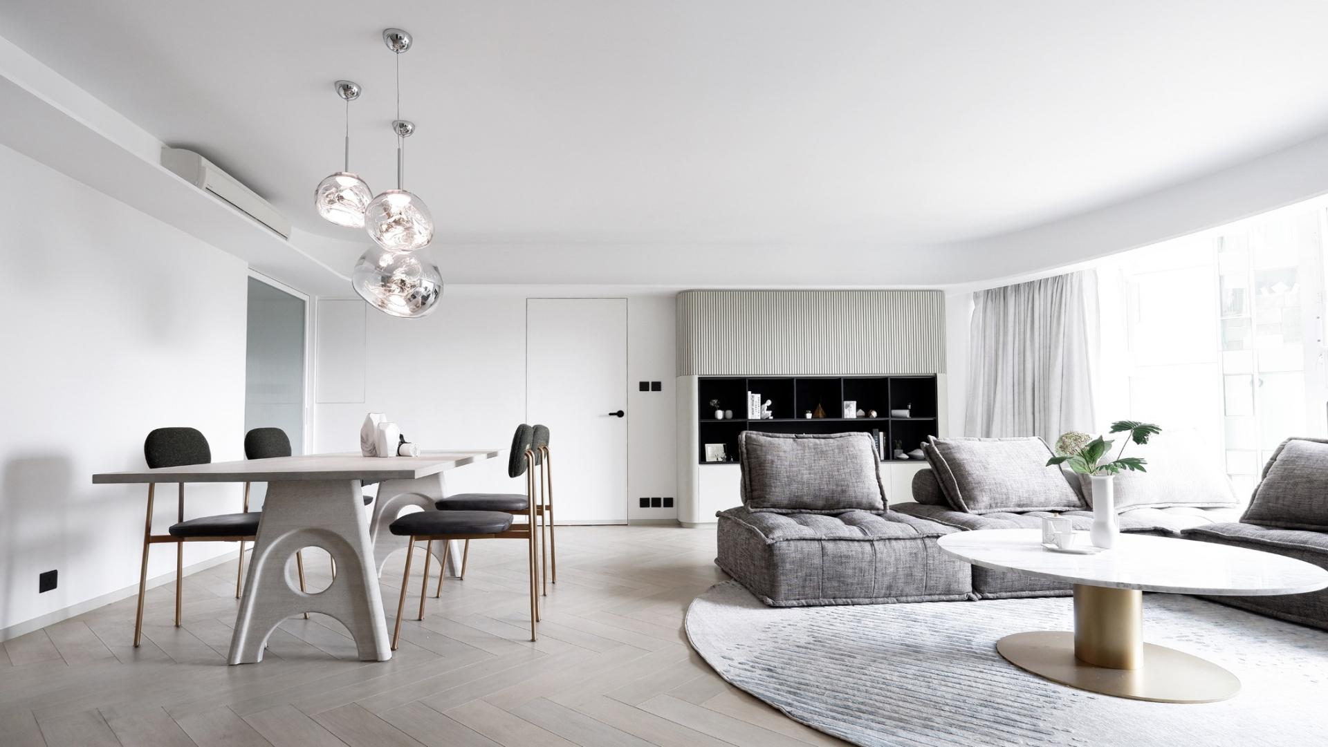 Step inside a minimal Bauhaus, Scandinavian-style apartment in Hung Hom