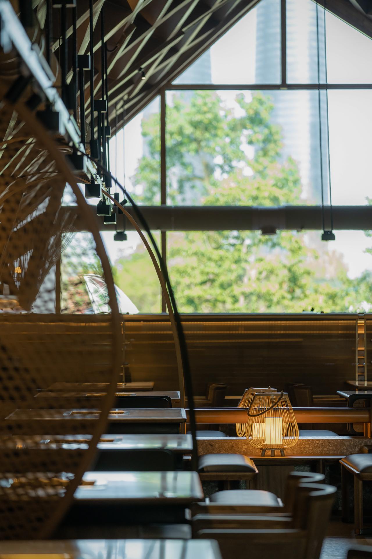 This modern hotpot restaurant in Sichuan is a stunning bamboo oasis