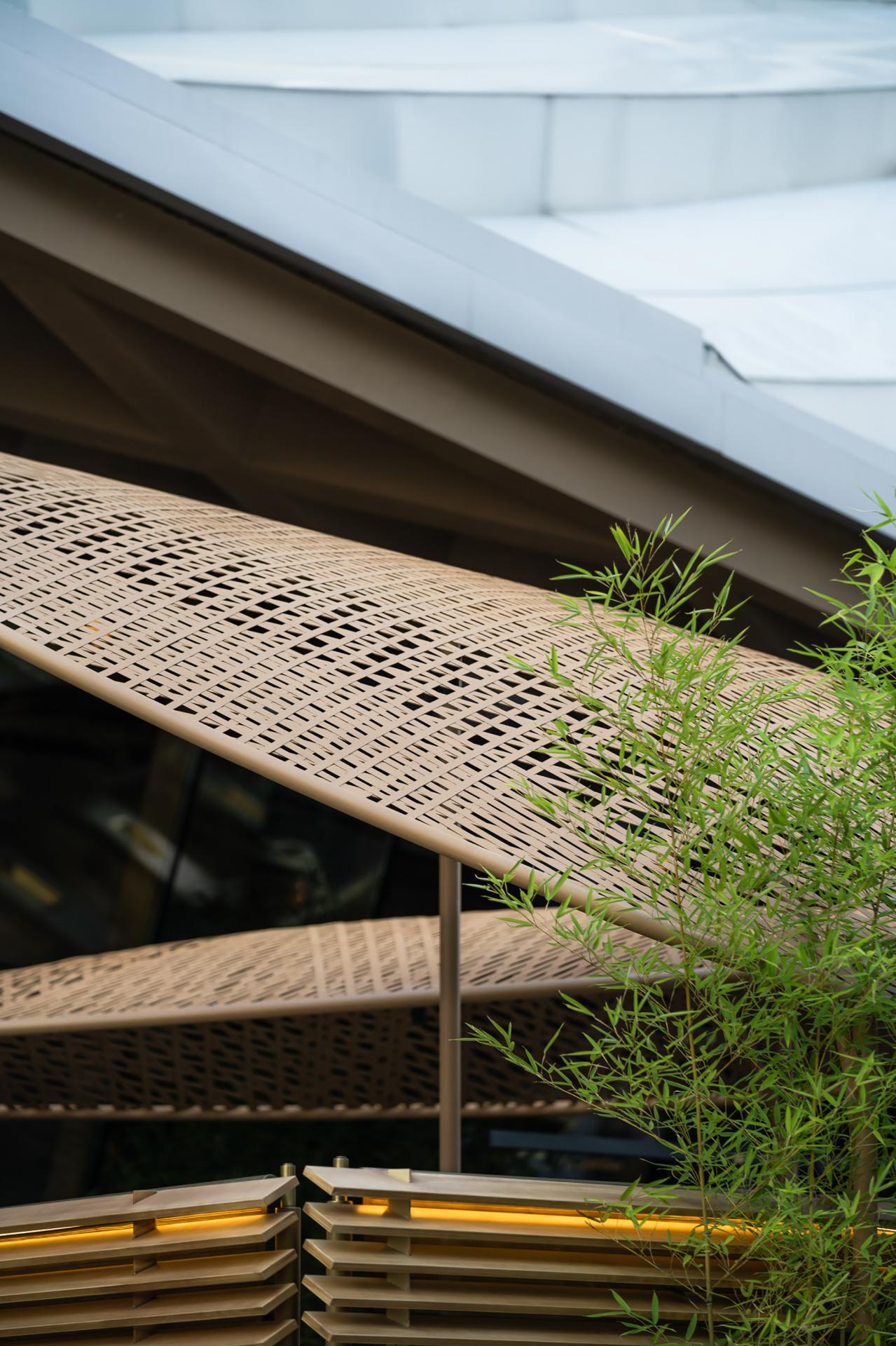 This modern hotpot restaurant in Sichuan is a stunning bamboo oasis