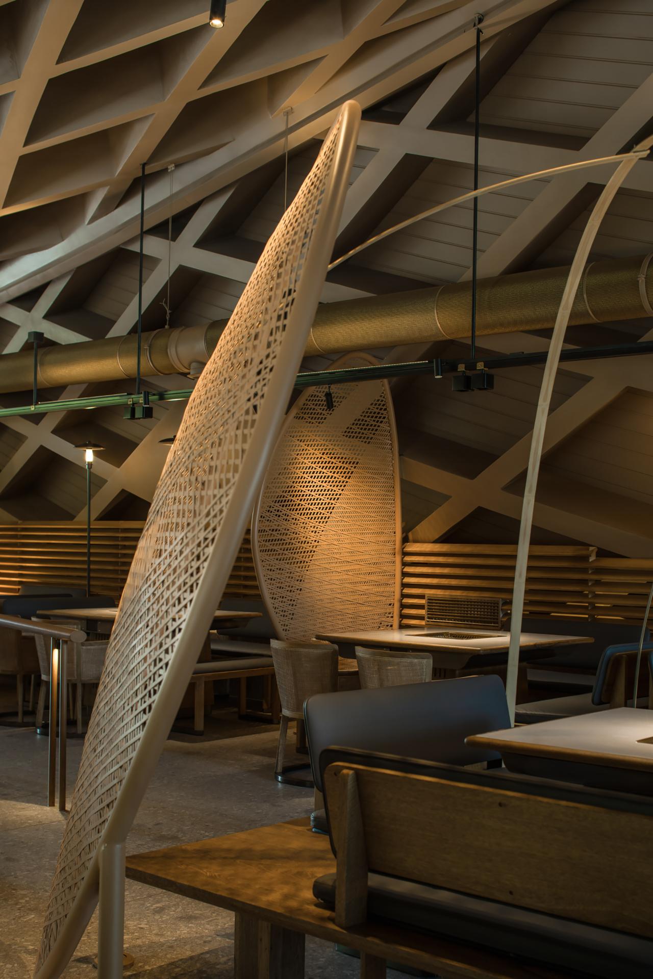 This modern hotpot restaurant in Sichuan is a stunning bamboo oasis
