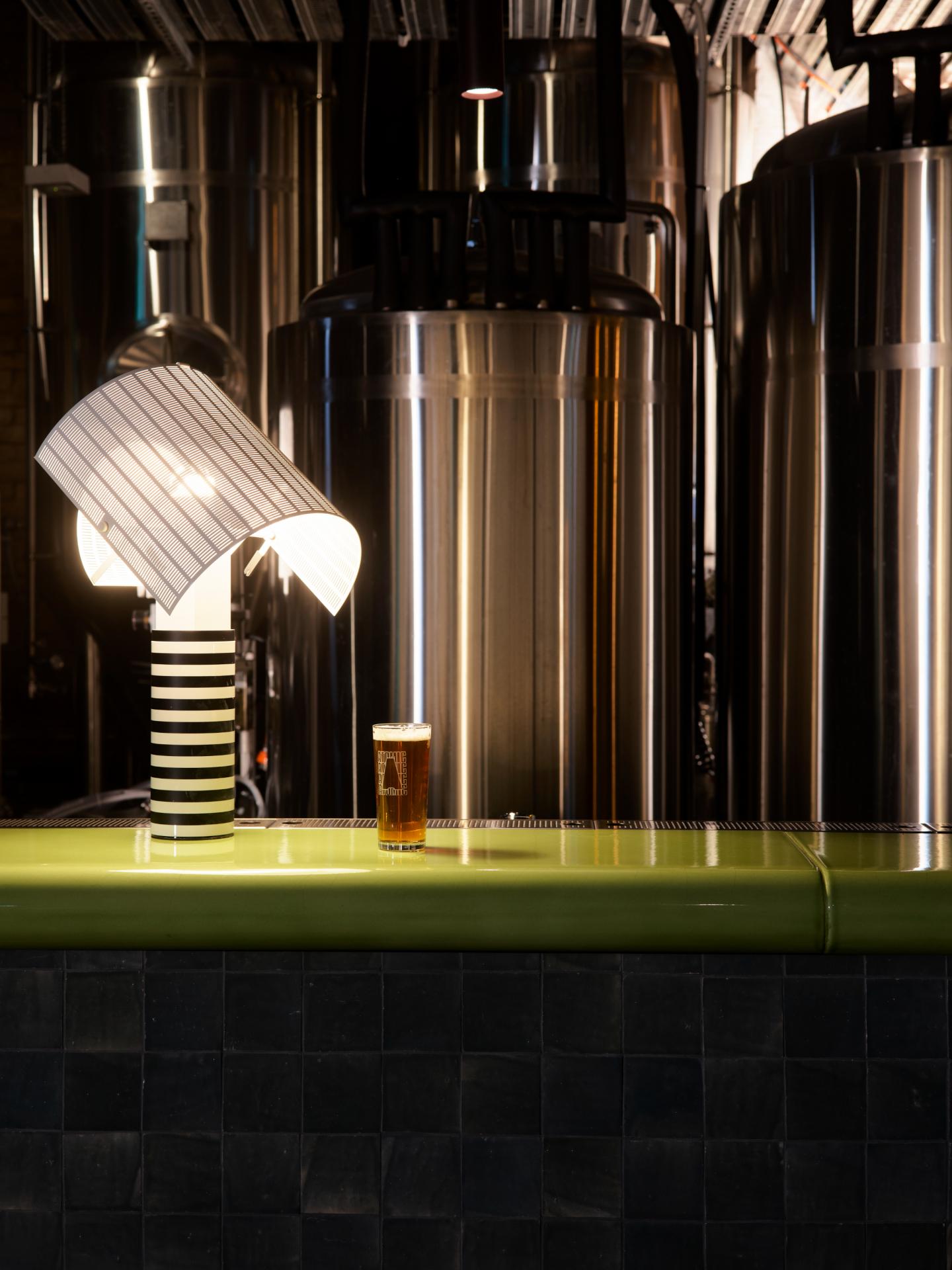 Inside a Tron-inspired futuristic brewpub in Sydney, Australia