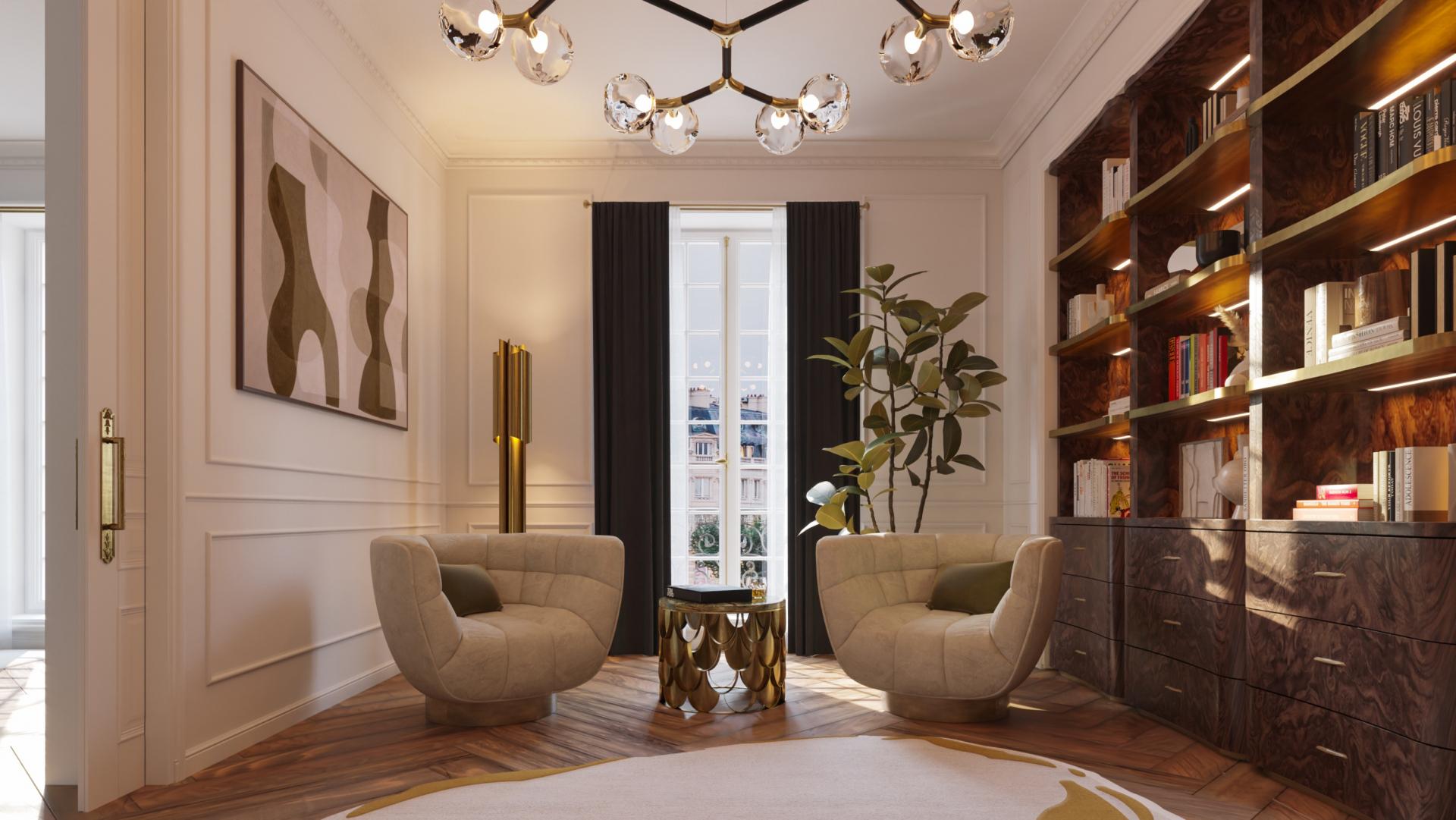 Step inside a 6,000 sq. ft. Parisian apartment that’s as chic as the city itself
