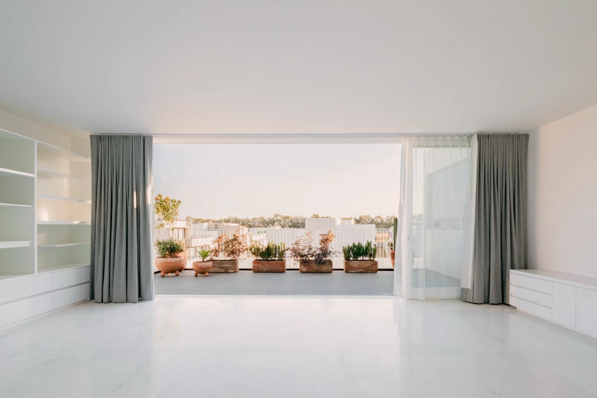 This 3,347 sq. ft. all-white home in Mexico is a minimalist sanctuary
