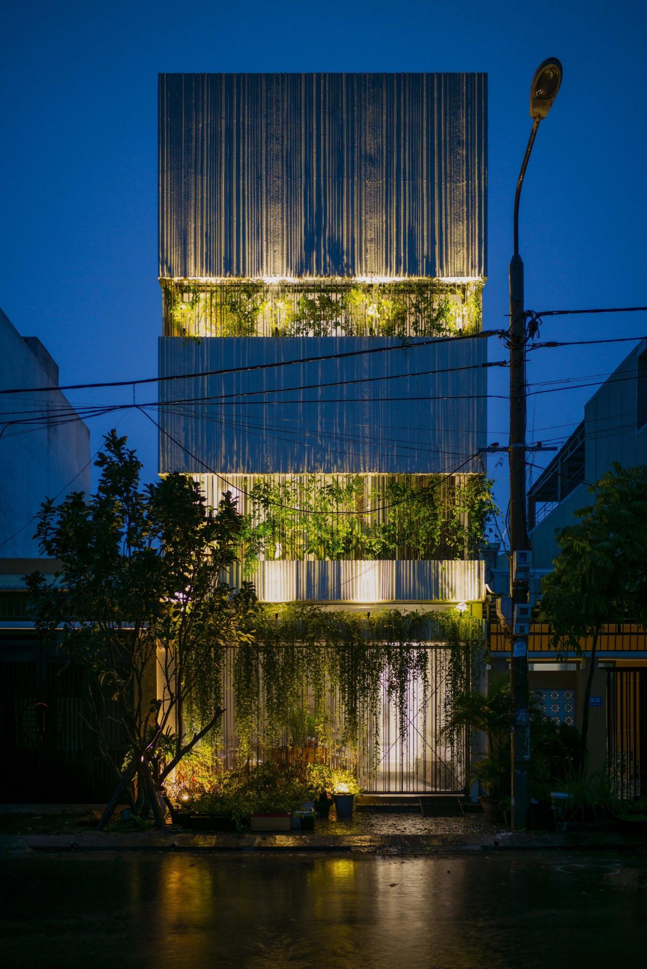 This home in Vietnam incorporates the essence of a botanical garden into its design