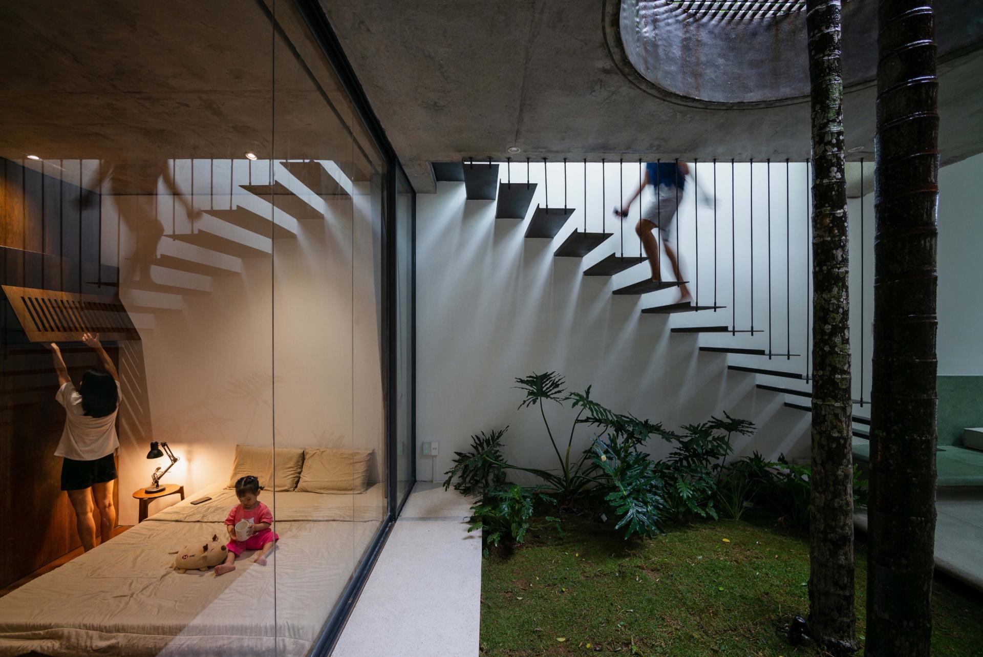 This home in Vietnam incorporates the essence of a botanical garden into its design