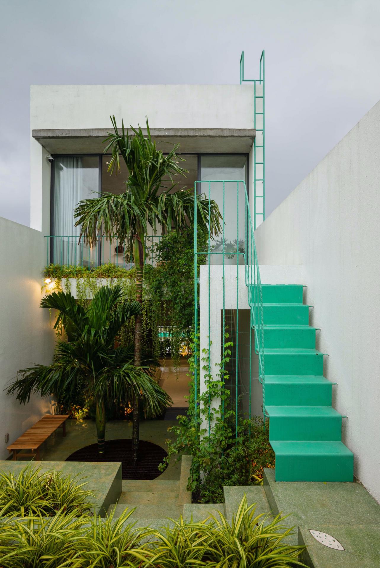 This home in Vietnam incorporates the essence of a botanical garden into its design