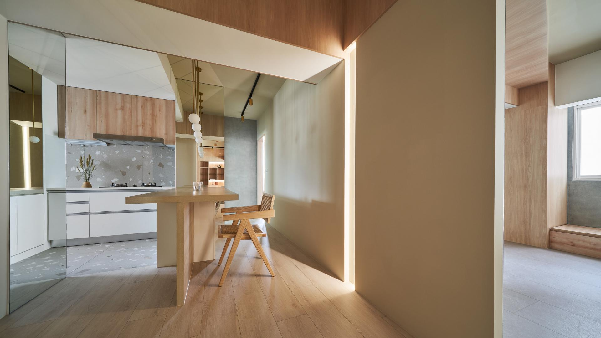 This 1,173 sq. ft. house in Taipei floats in fluidity