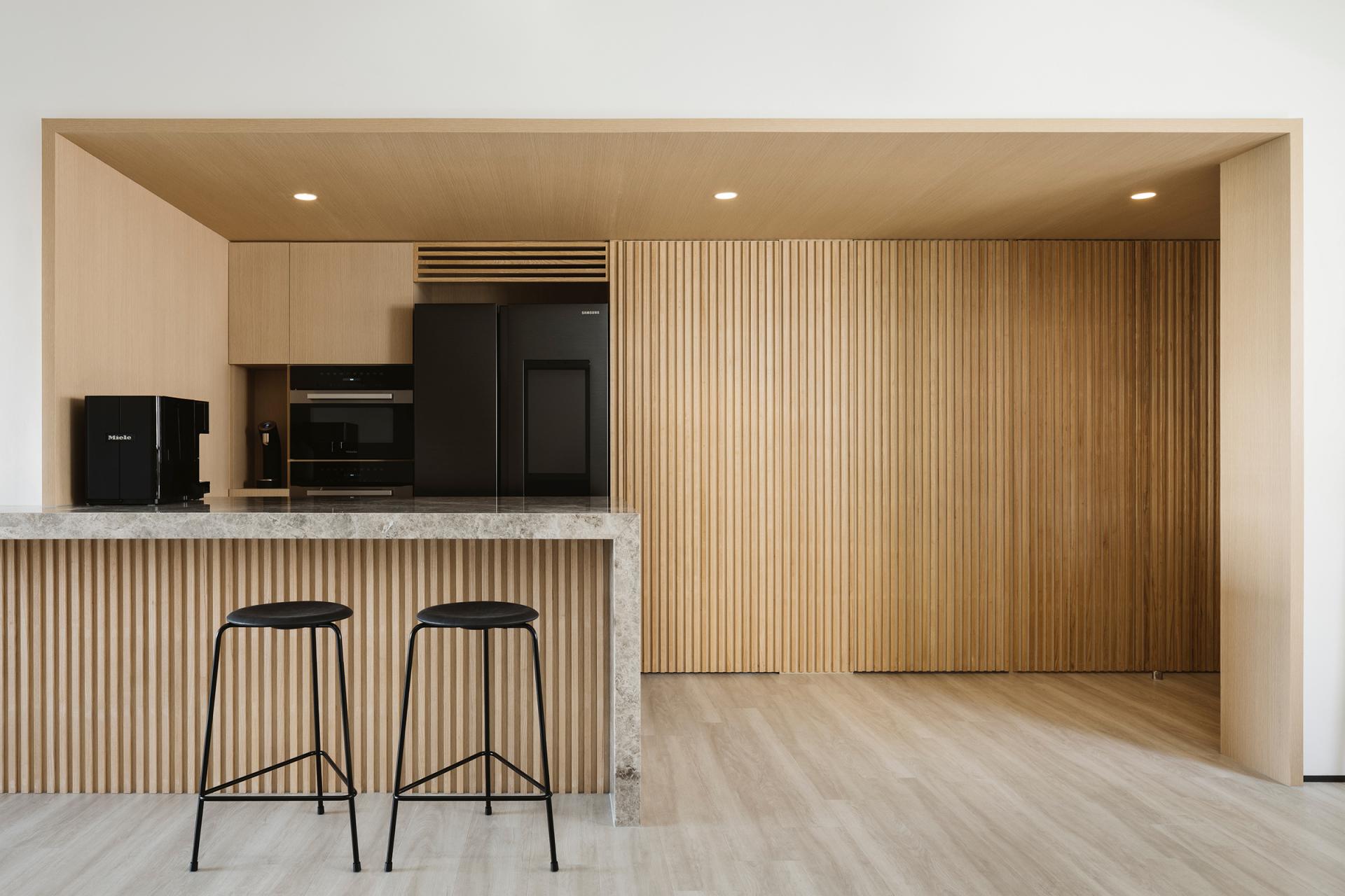 This two-storey Singapore apartment was designed to feel like a Japanese ryokan