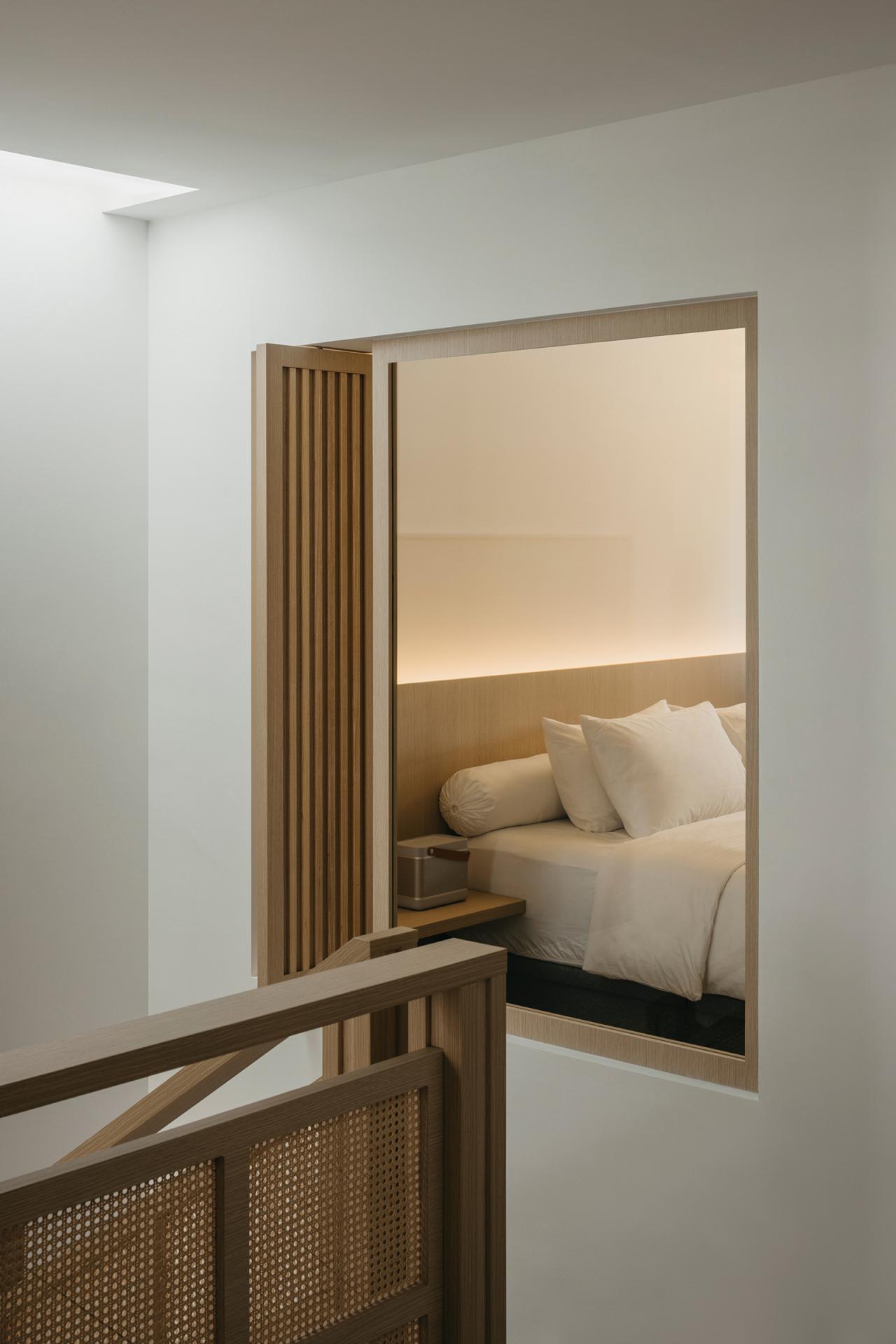 This two-storey Singapore apartment was designed to feel like a Japanese ryokan