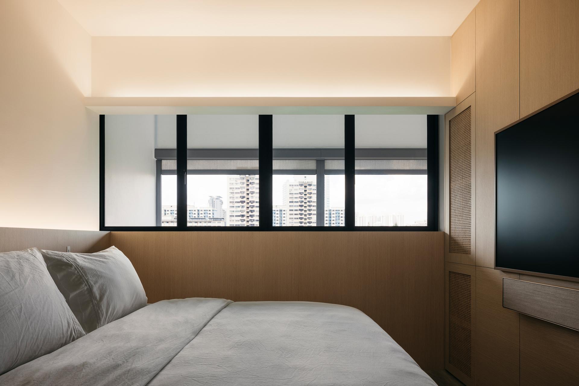 This two-storey Singapore apartment was designed to feel like a Japanese ryokan