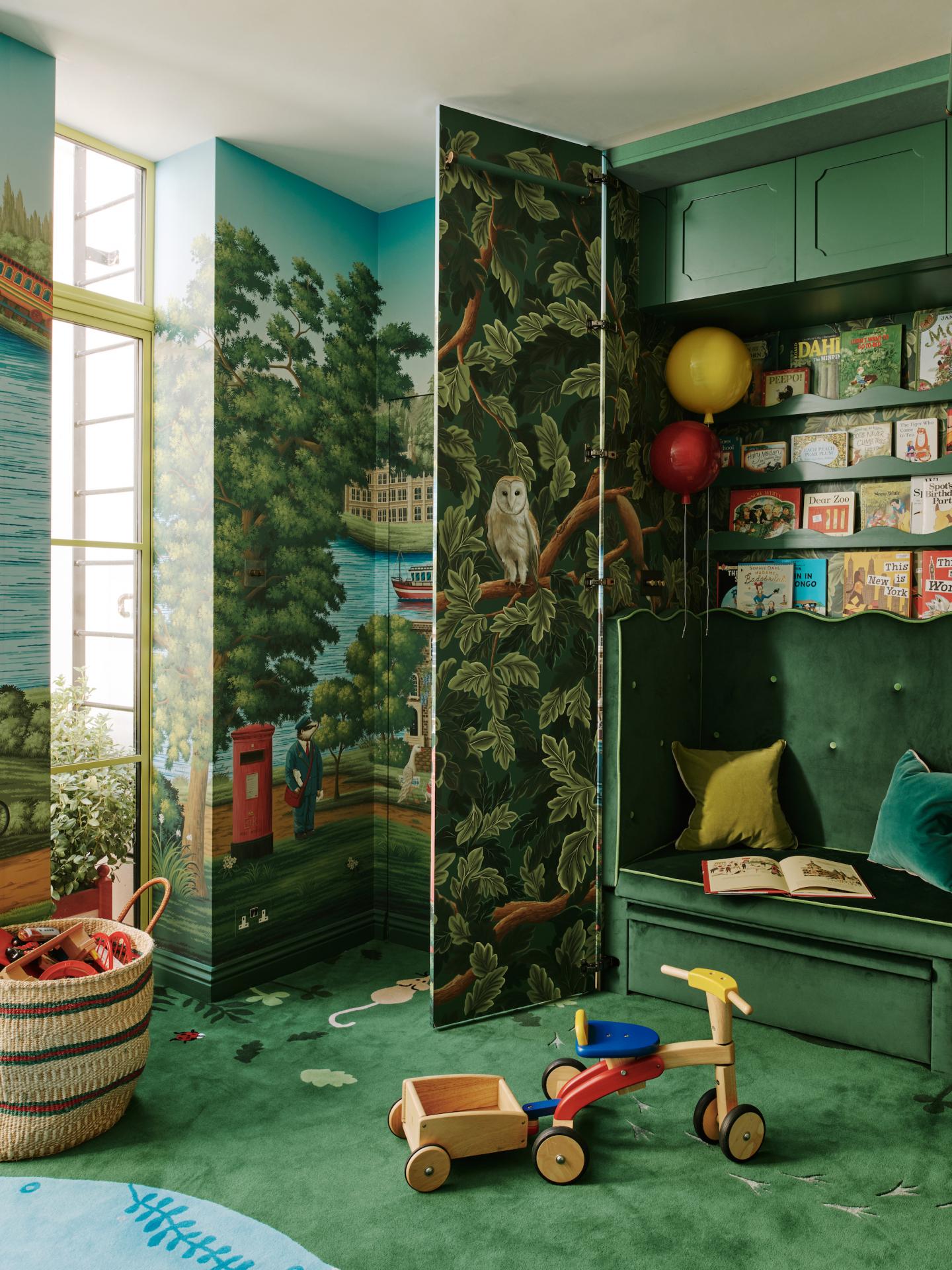 Inside De Gournay brand director Hannah Cecil Gurney’s London Family Home
