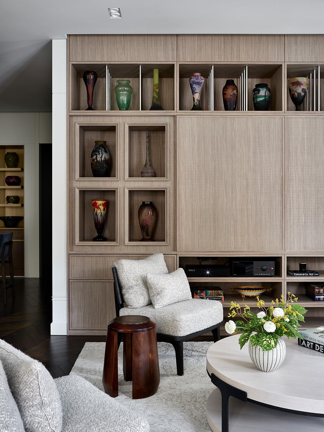 Tour a Home that Doubles as a Gallery for Art Deco Vases