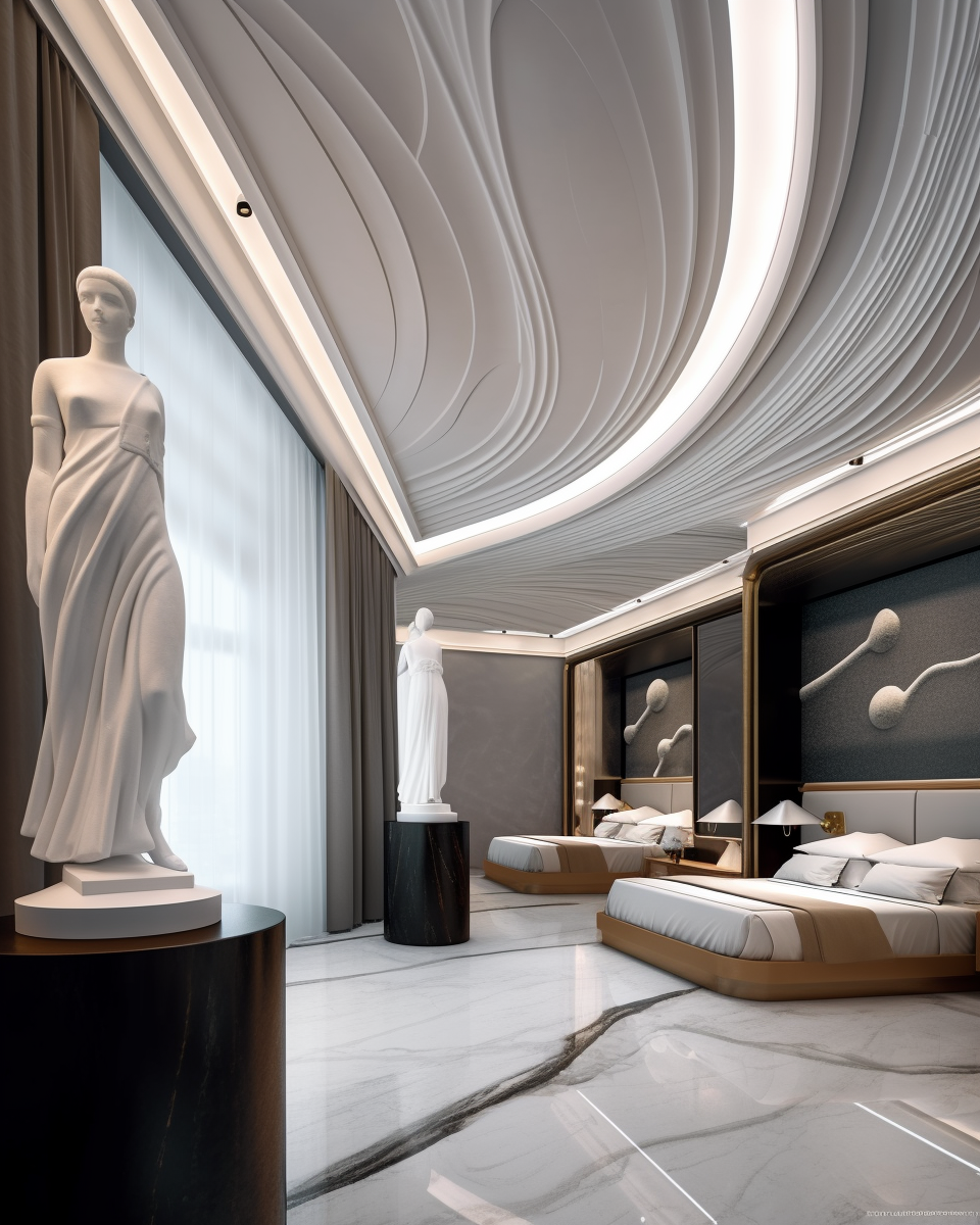 Zaha Hadid Architects設計師Tim Fu借助人工智能，將維納斯曲線融入室內設計