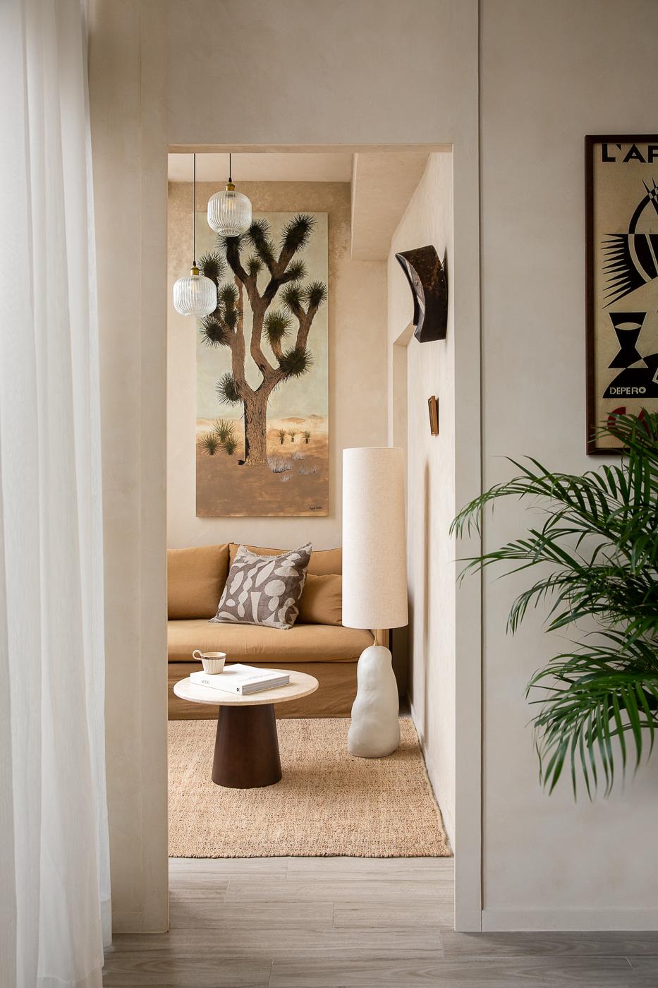 This travel-inspired 600 sq. ft. Hong Kong apartment is transformed into an exotic oasis
