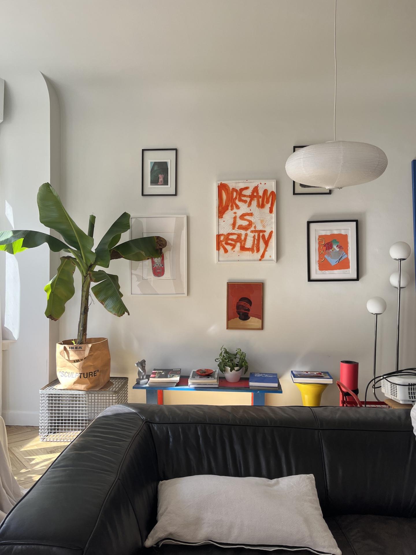 This 900 sq. ft. Vintage Haven in Brussels is the Perfect Blend of Creativity and Comfort