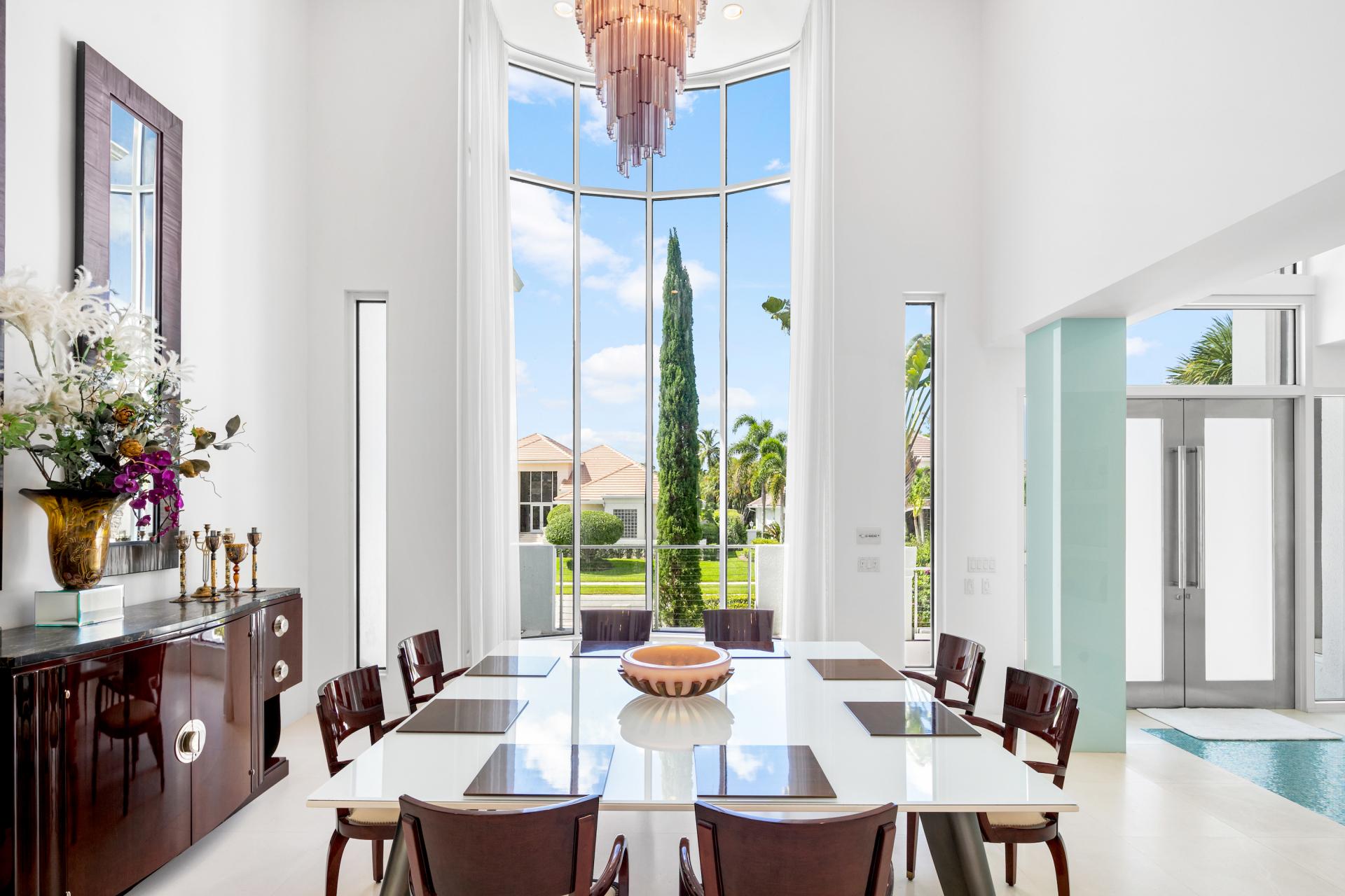 Inside a US$6 Million Art Deco-Style Florida Home with European Features and Colourful Accents