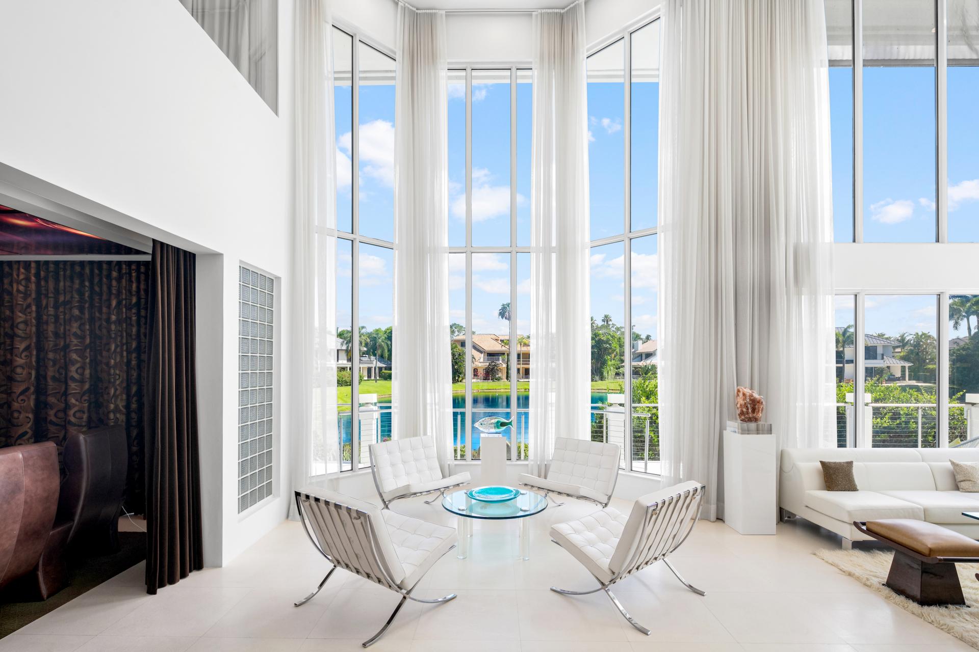 Inside a US$6 Million Art Deco-Style Florida Home with European Features and Colourful Accents