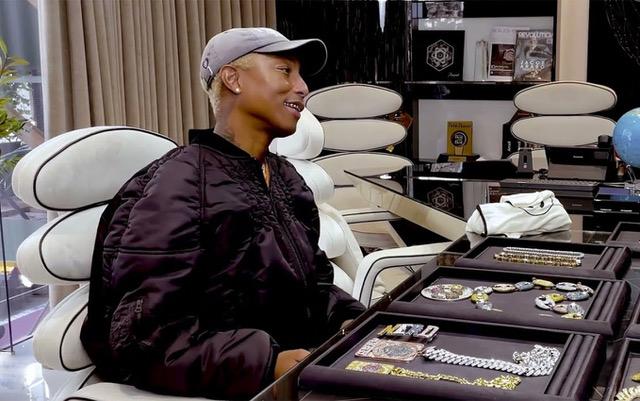 Spotted: Louis Vuitton's New Creative Director Pharrell Williams in Mascheroni Airone Armchair