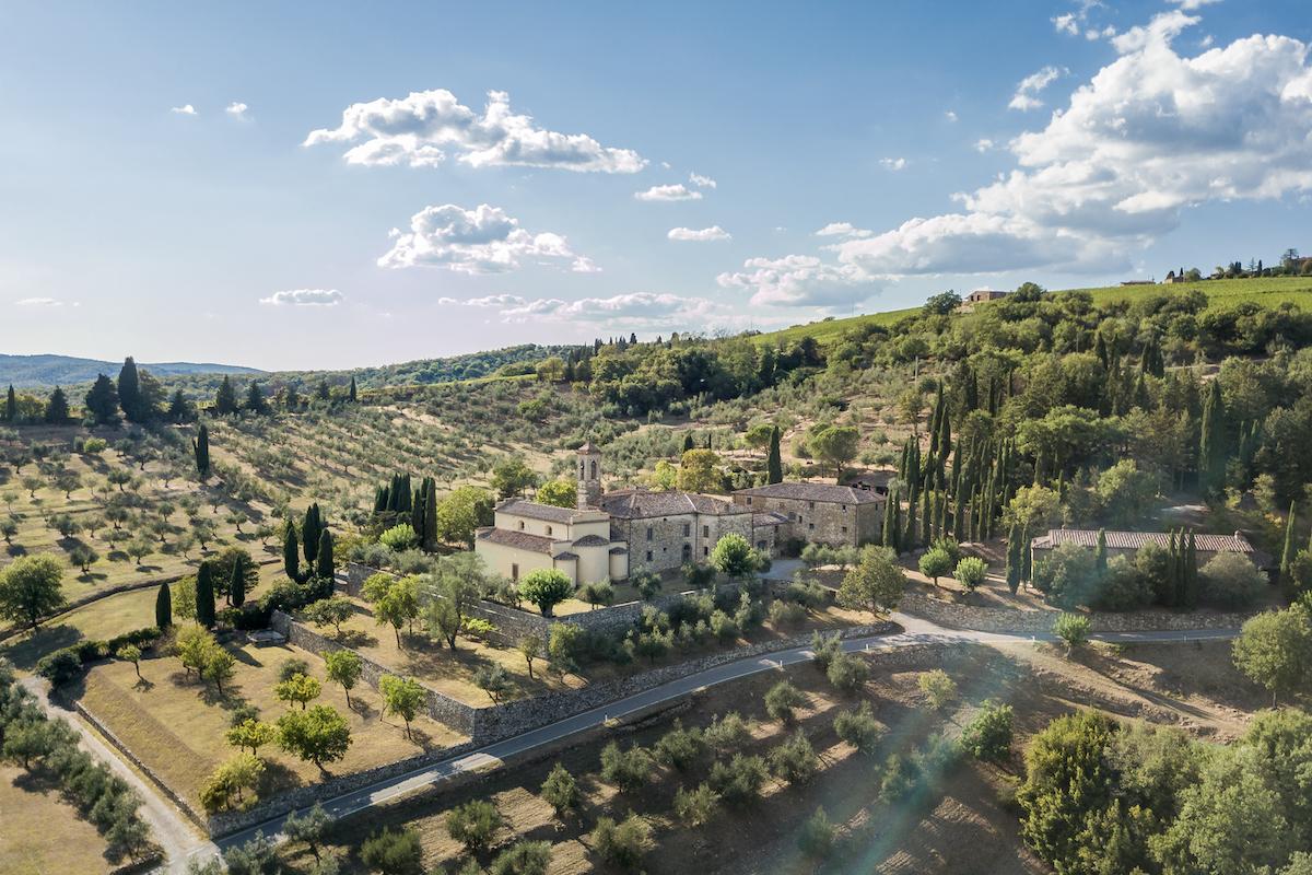 Inside Pieve Aldina: An 12th Century Italian Count's Gift to His Wife is Now a New Hotel in Chianti, Tuscany 