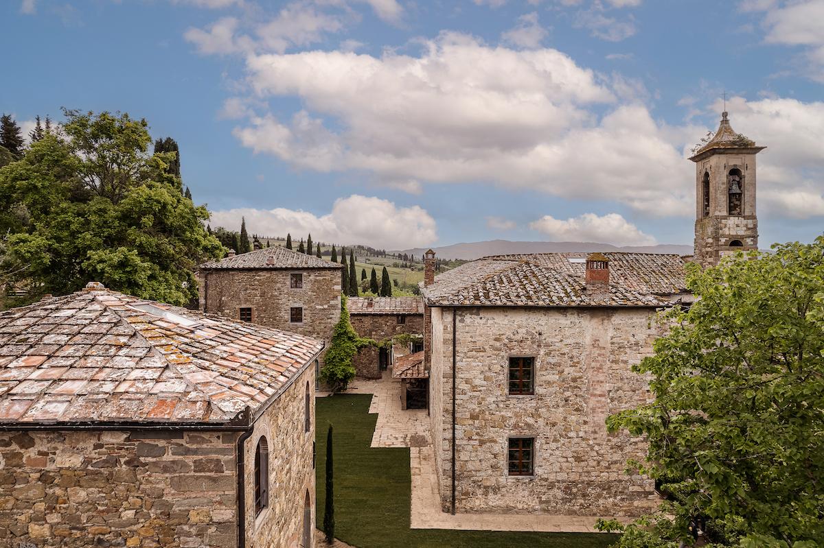 Inside Pieve Aldina: An 12th Century Italian Count's Gift to His Wife is Now a New Hotel in Chianti, Tuscany 