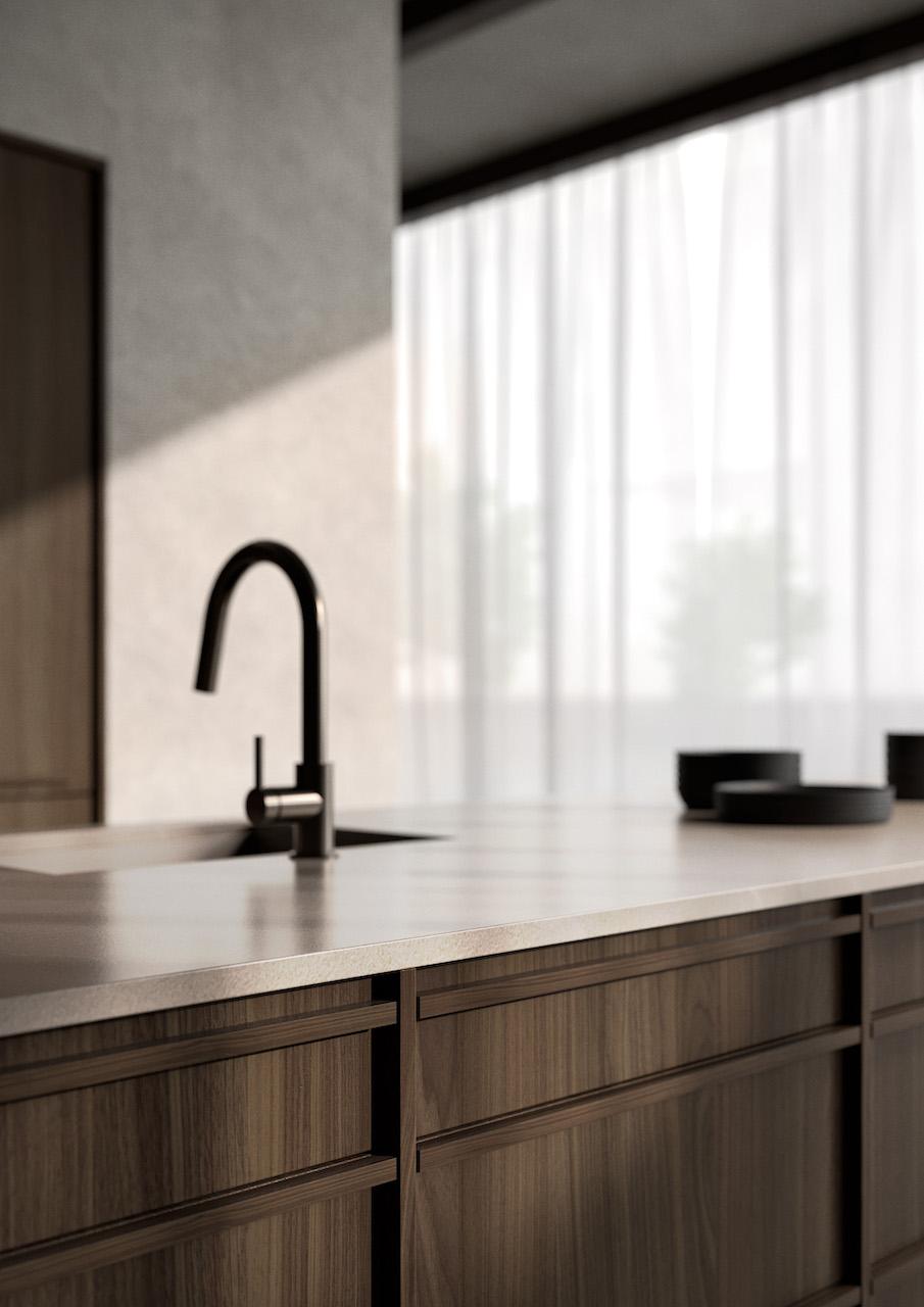 德國LEICHT推出KYOTO廚房門板，以日式傳統格柵為設計靈感