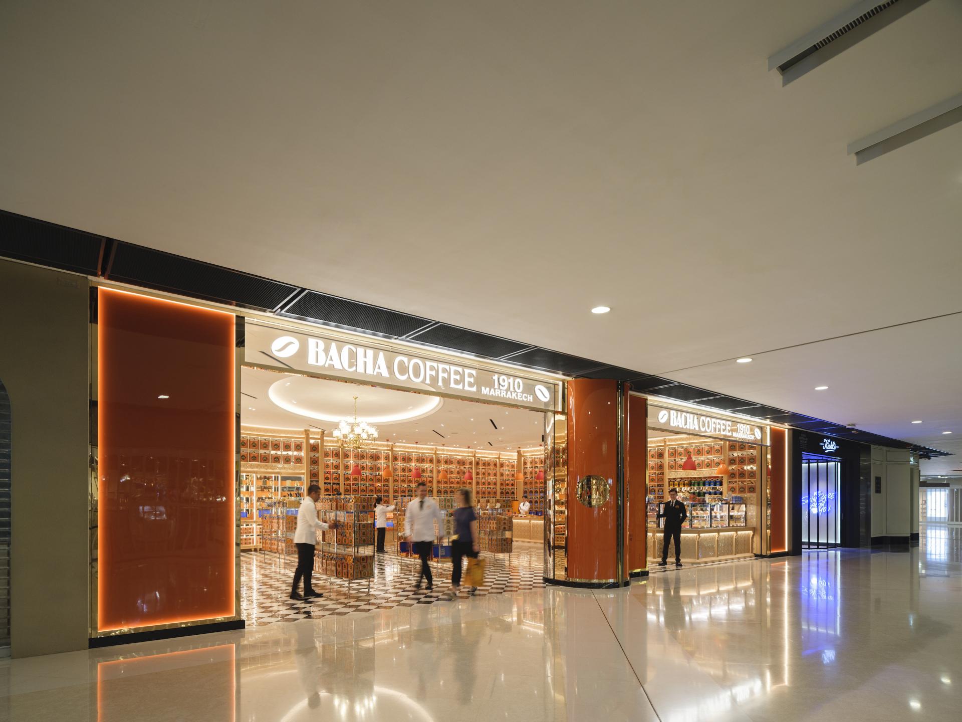 113-year-old Moroccan brand Bacha Coffee Opens in Hong Kong IFC