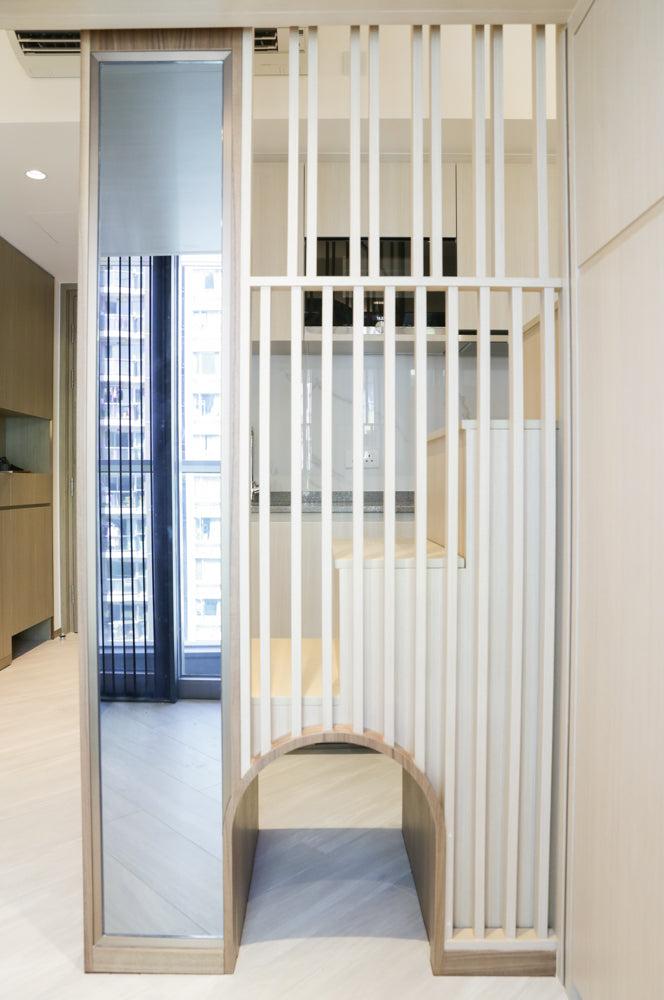 This 200 sq. ft. Kowloon Flat Imbued with Italian Charm is Home to a Woman and Her Cat